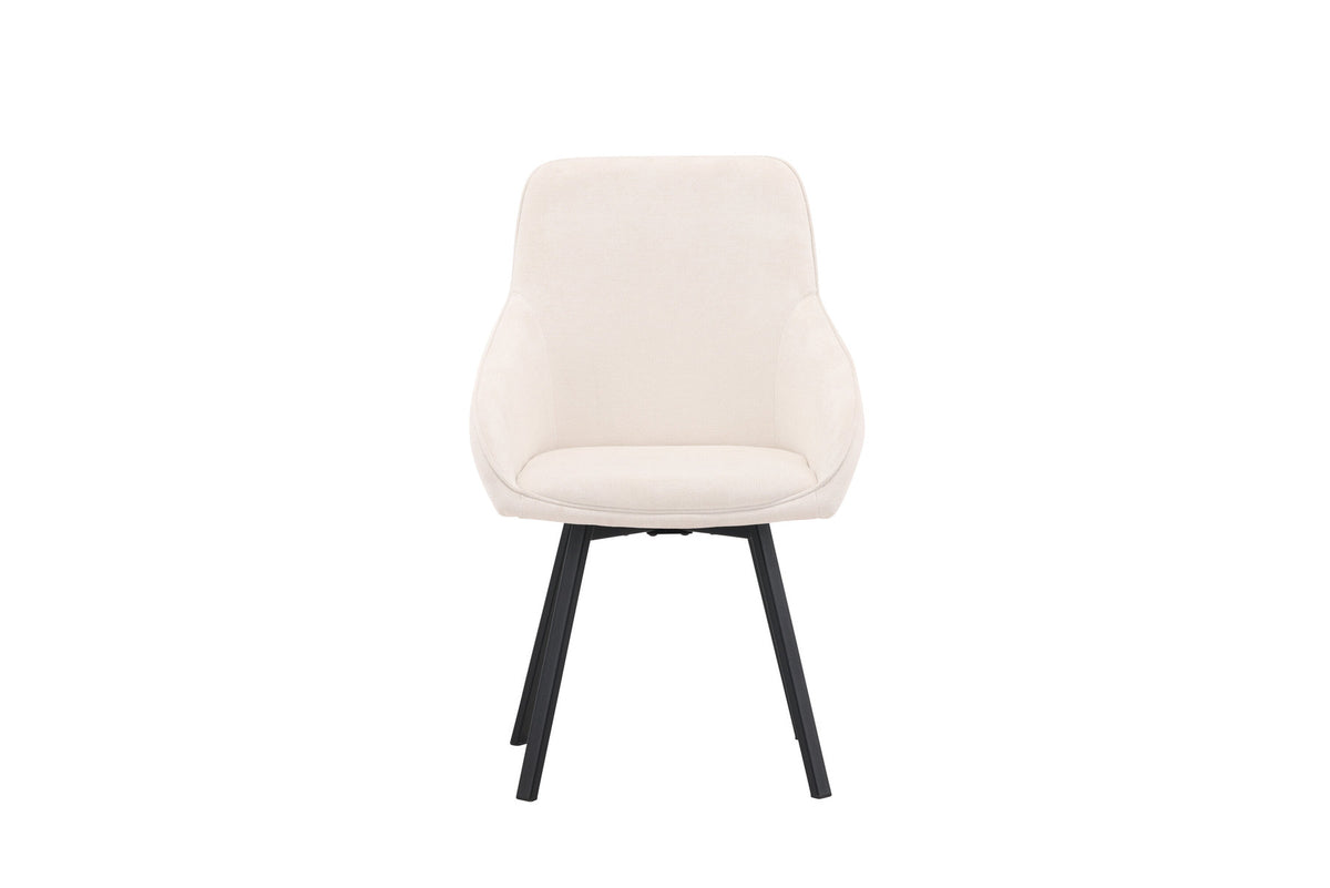 Rosie Drehstuhl in Beige präsentiert im Onlineshop von KAQTU Design AG. Drehstuhl ist von Venture Home
