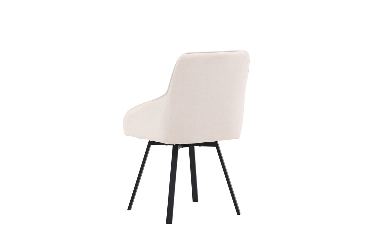 Rosie Drehstuhl in Beige präsentiert im Onlineshop von KAQTU Design AG. Drehstuhl ist von Venture Home
