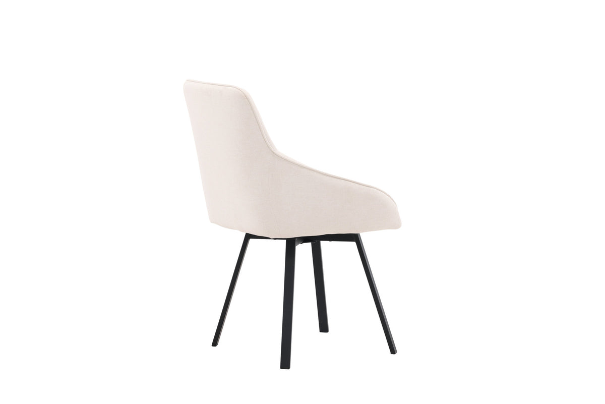 Rosie Drehstuhl in Beige präsentiert im Onlineshop von KAQTU Design AG. Drehstuhl ist von Venture Home