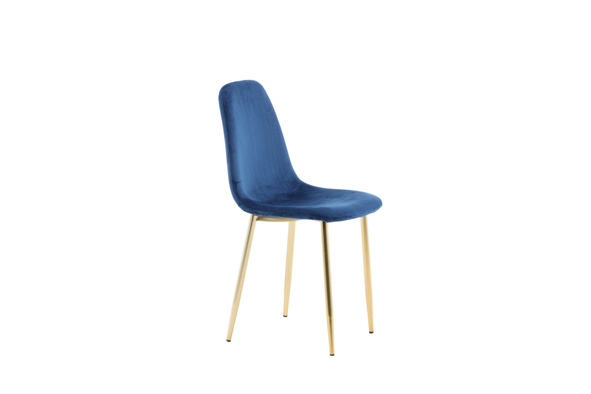 Polar Stuhl in Blau präsentiert im Onlineshop von KAQTU Design AG. Stuhl ist von Venture Home
