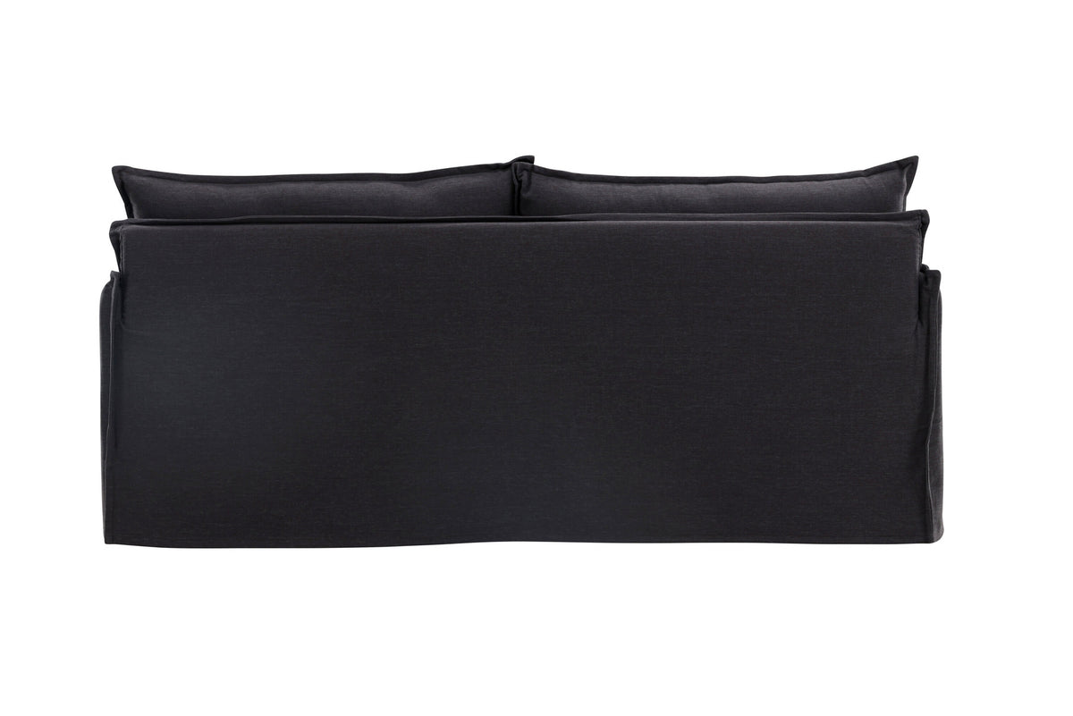 Nova 3 Sitzer Sofa in Schwarz präsentiert im Onlineshop von KAQTU Design AG. 3er Sofa ist von Venture Home