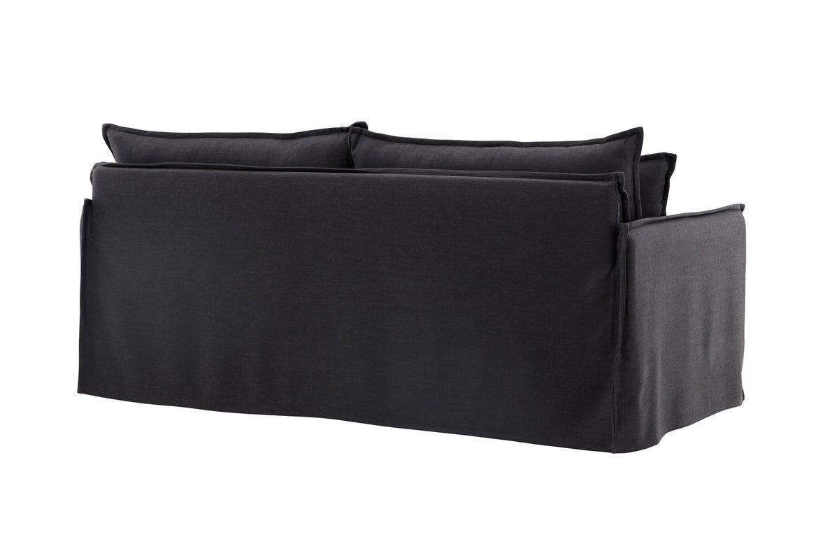 Nova 3 Sitzer Sofa in Schwarz präsentiert im Onlineshop von KAQTU Design AG. 3er Sofa ist von Venture Home
