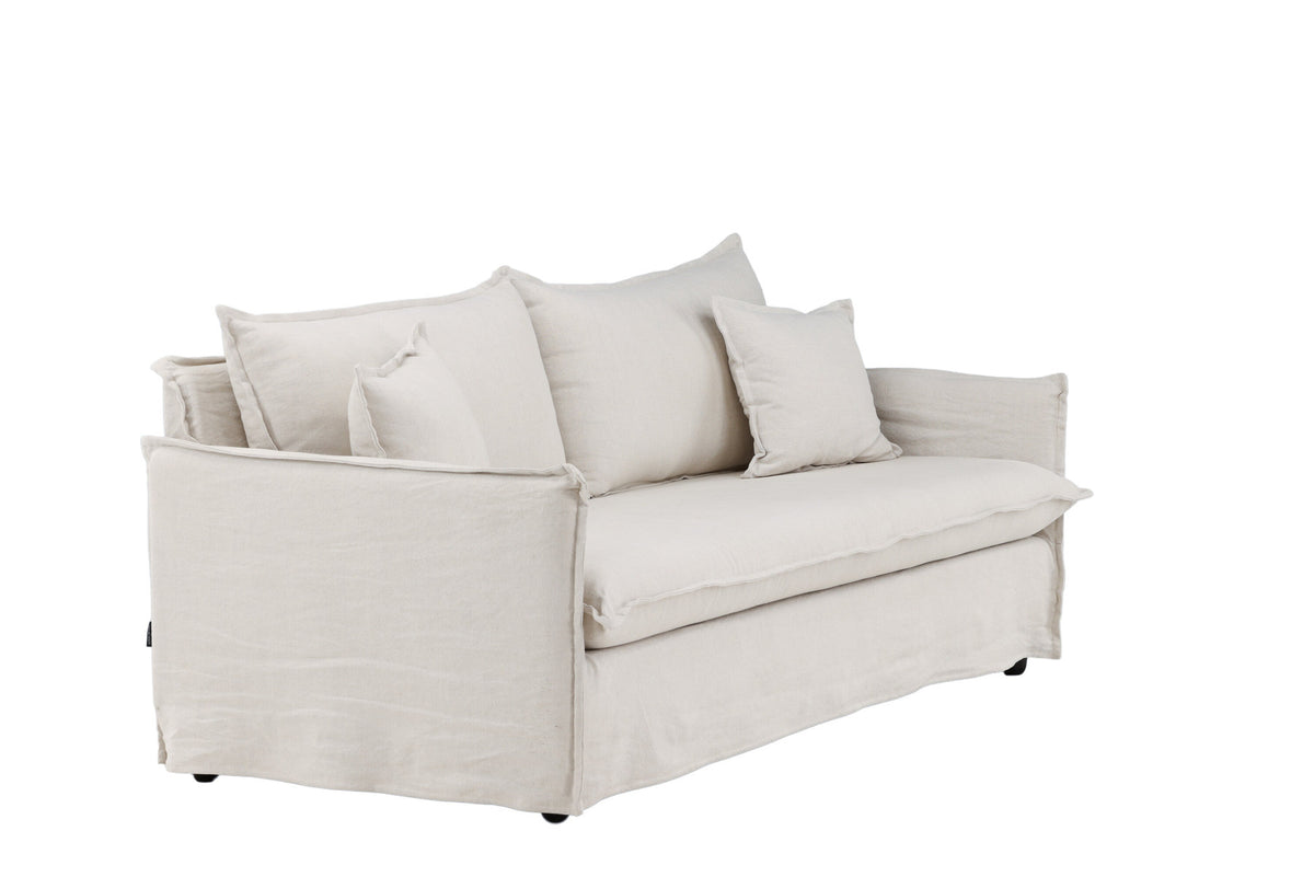Nova Sofa in Beige präsentiert im Onlineshop von KAQTU Design AG. 3er Sofa ist von Venture Home