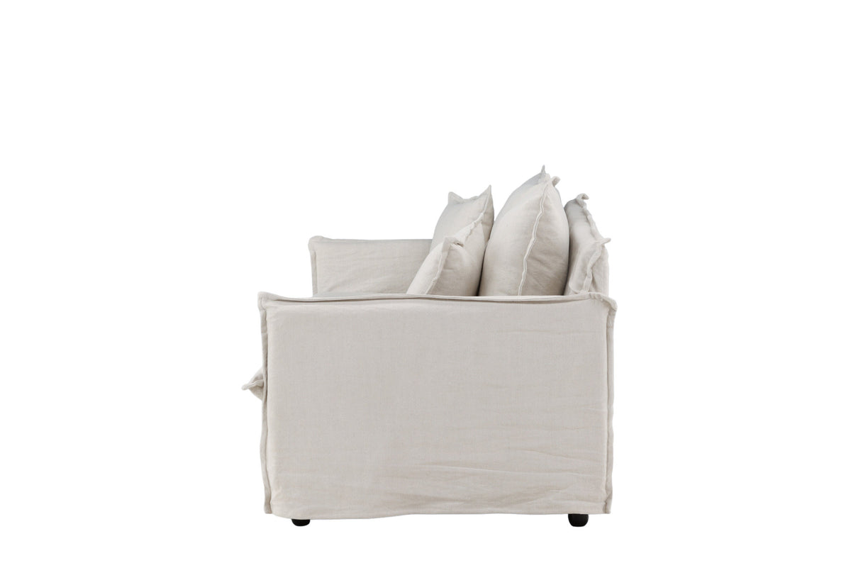 Nova Sofa in Beige präsentiert im Onlineshop von KAQTU Design AG. 3er Sofa ist von Venture Home