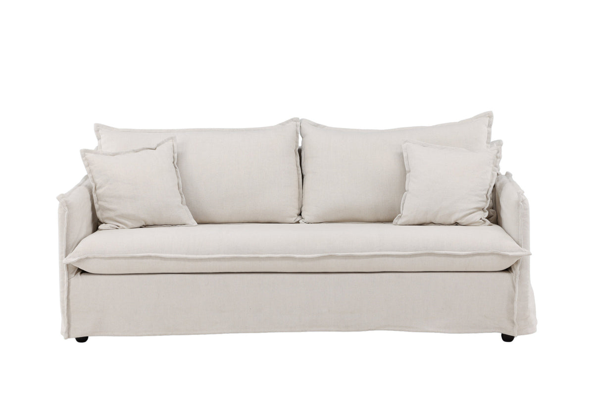 Nova Sofa in Beige präsentiert im Onlineshop von KAQTU Design AG. 3er Sofa ist von Venture Home