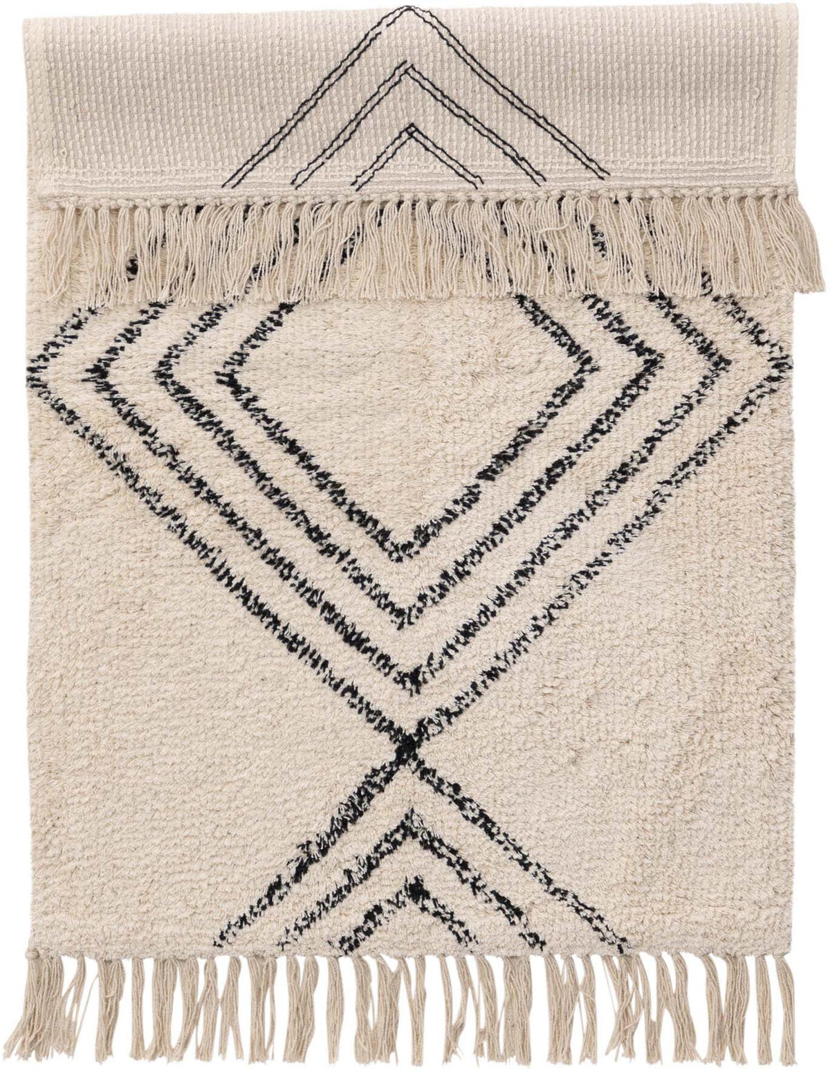 Love Teppich in Weiss präsentiert im Onlineshop von KAQTU Design AG. Teppich ist von Venture Home