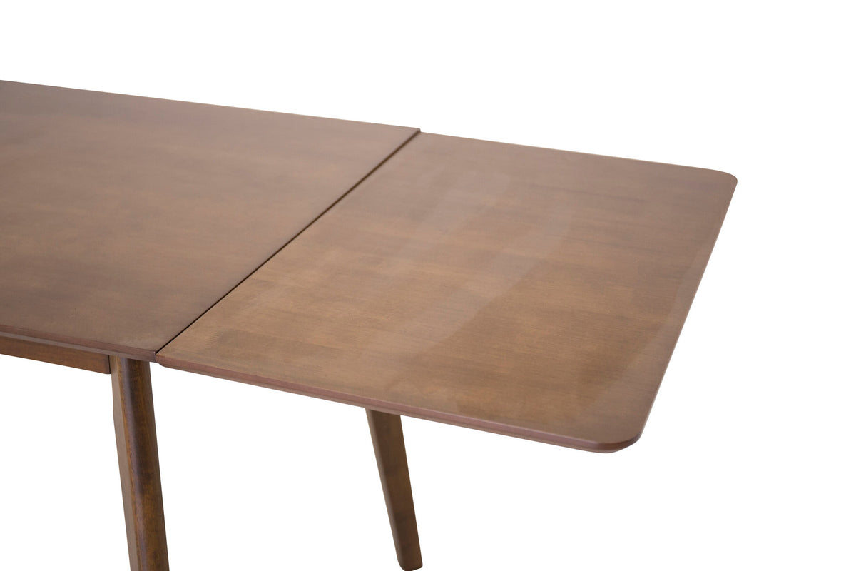 Walle Extention in Nussbaum präsentiert im Onlineshop von KAQTU Design AG. Esstisch ist von Venture Home