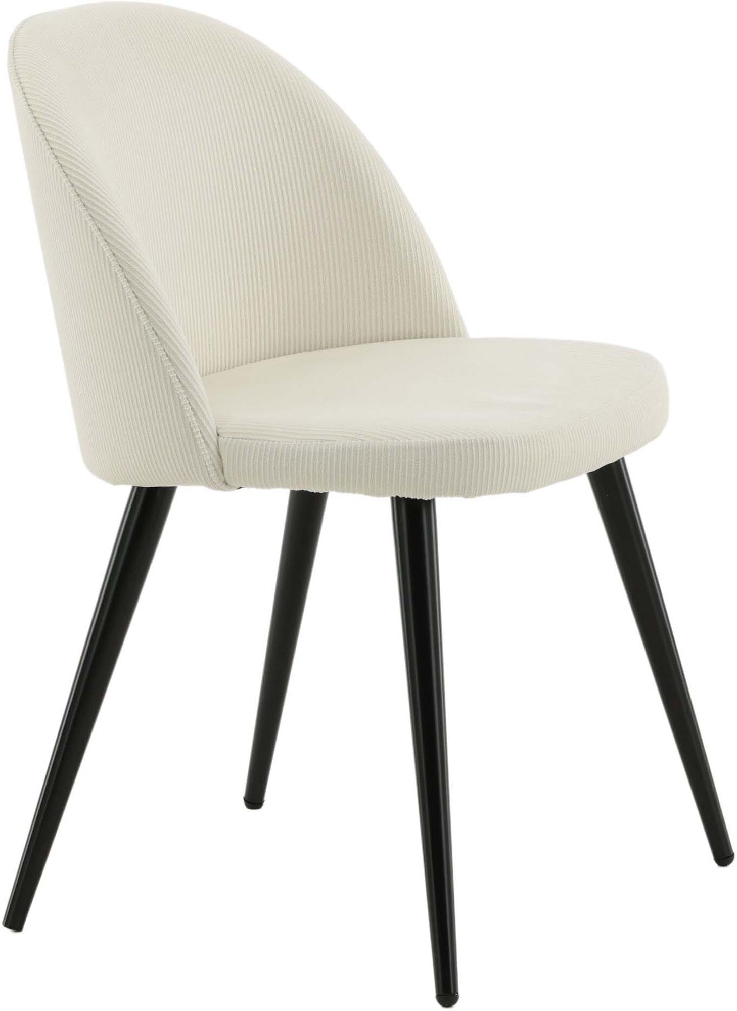 Luxuriöser Velvet Stuhl von Venture Home, der mit edlem Samt und modernem Design jeden Essbereich stilvoll aufwertet.