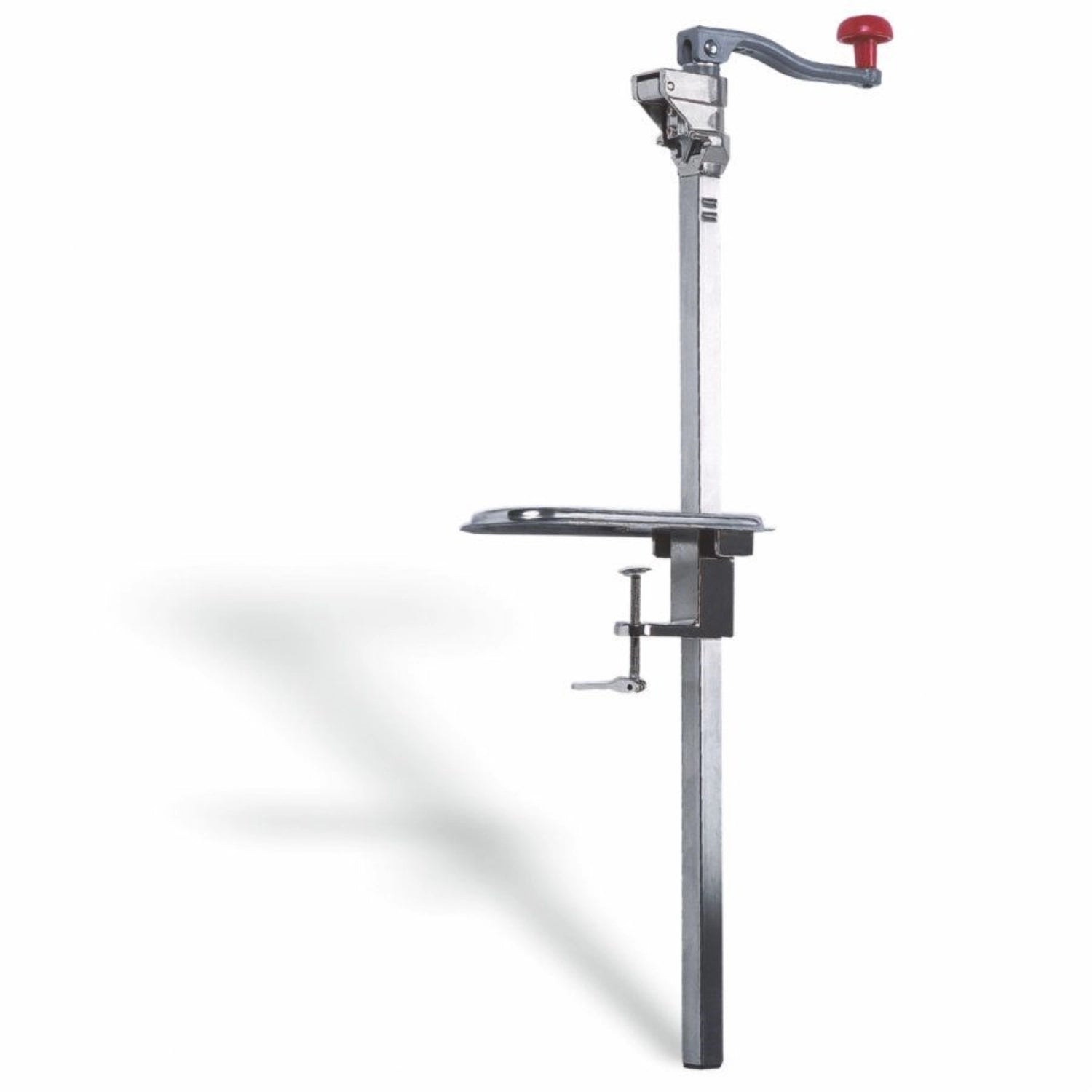 Dosenöffner Tischmontage in Silber präsentiert im Onlineshop von KAQTU Design AG. Küchenhelfer ist von Vollrath