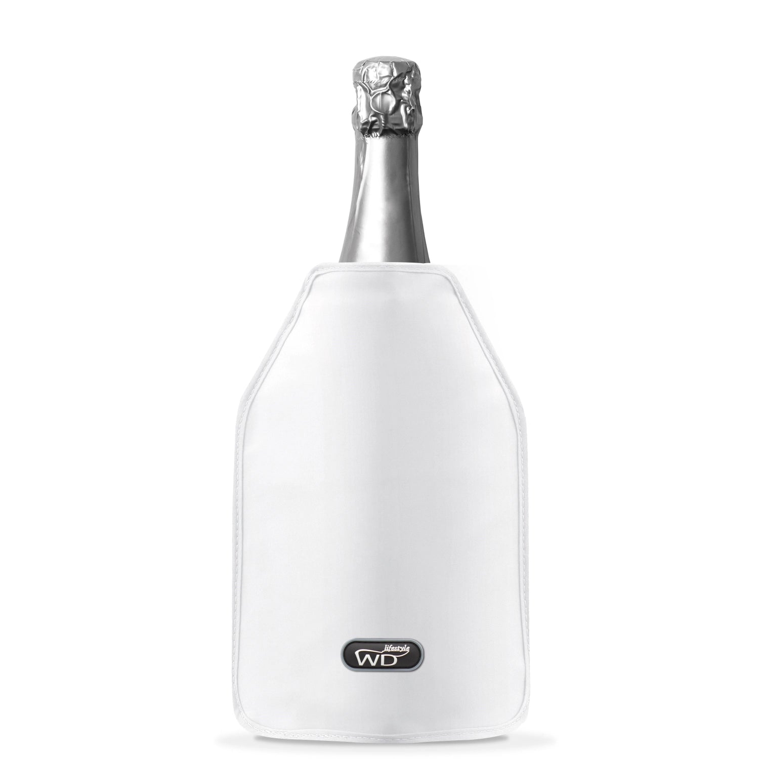 Flaschenkühler 15.5x22.5x2 cm, weiss - KAQTU Design