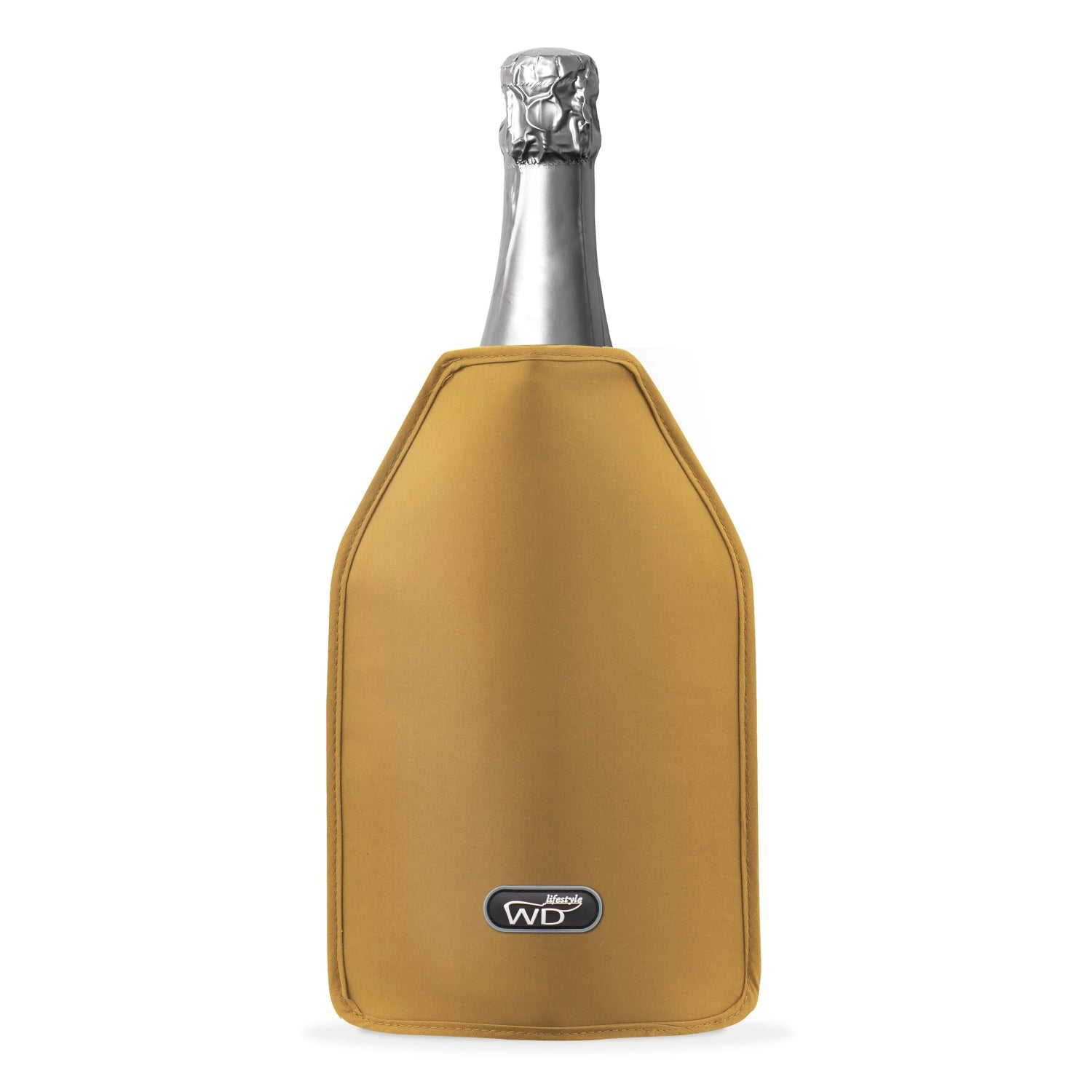 Flaschenkühler 15.5x22.5x2 cm, gold - KAQTU Design