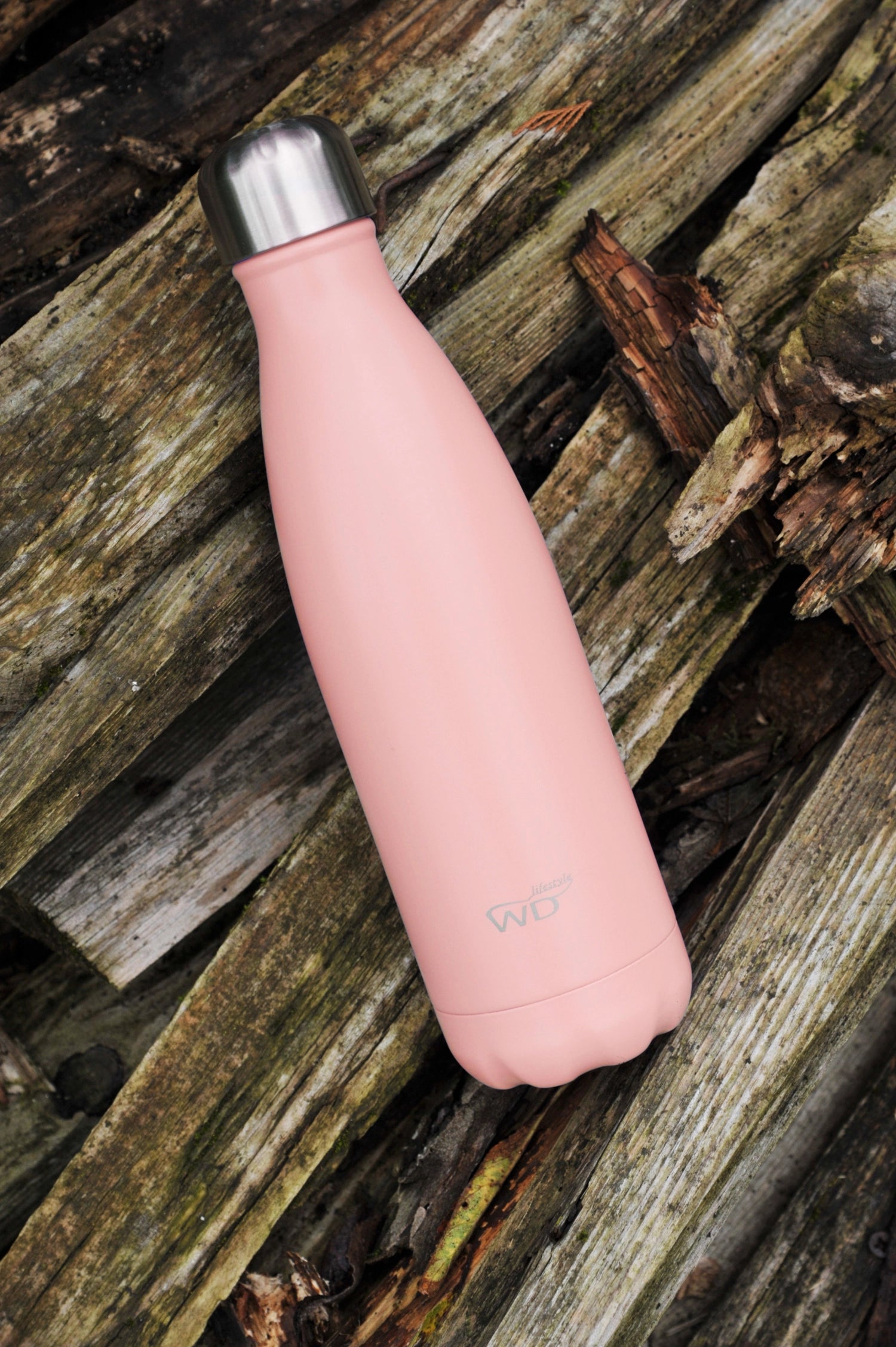 Double vacuum bottles 500ml, light pink
