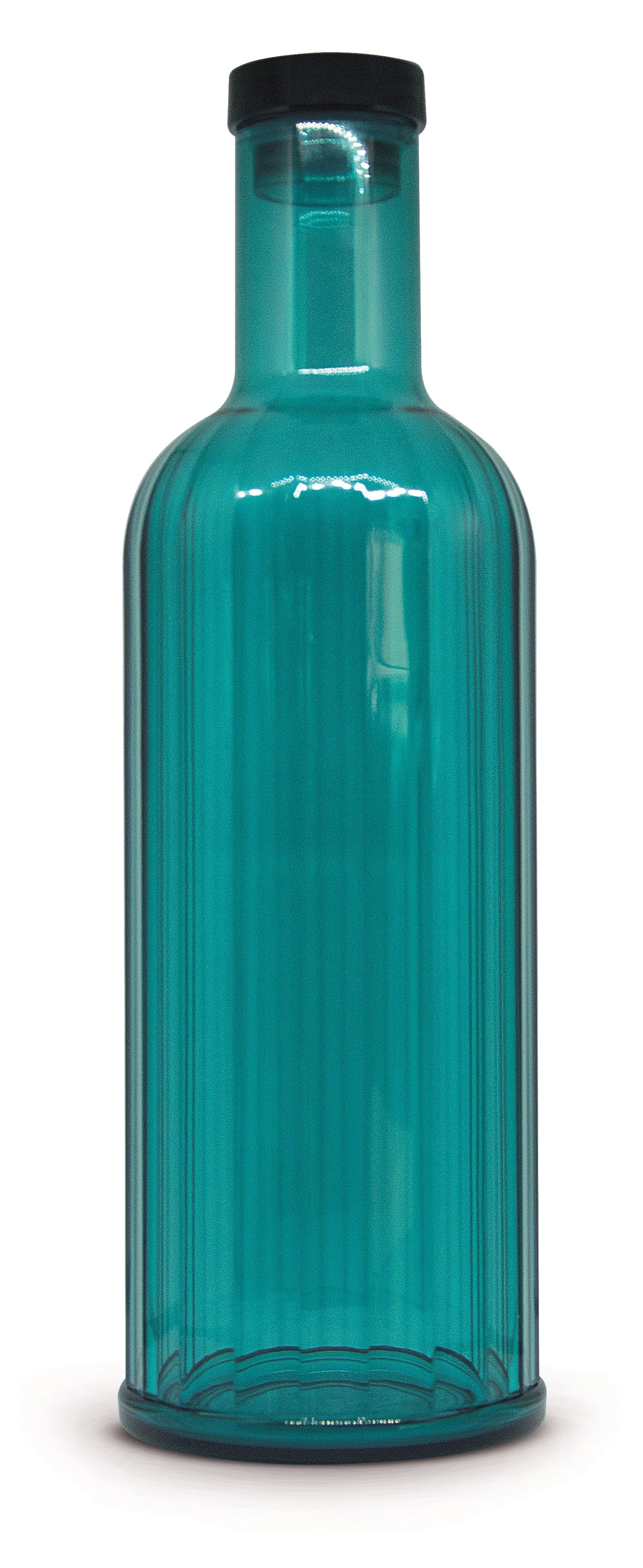 Stylische 1L Acryl-Trinkflasche in Türkis von Easy Life. Leicht, bruchsicher, BPA-frei. Ideal für Sport, Büro und Outdoor-Aktivitäten.