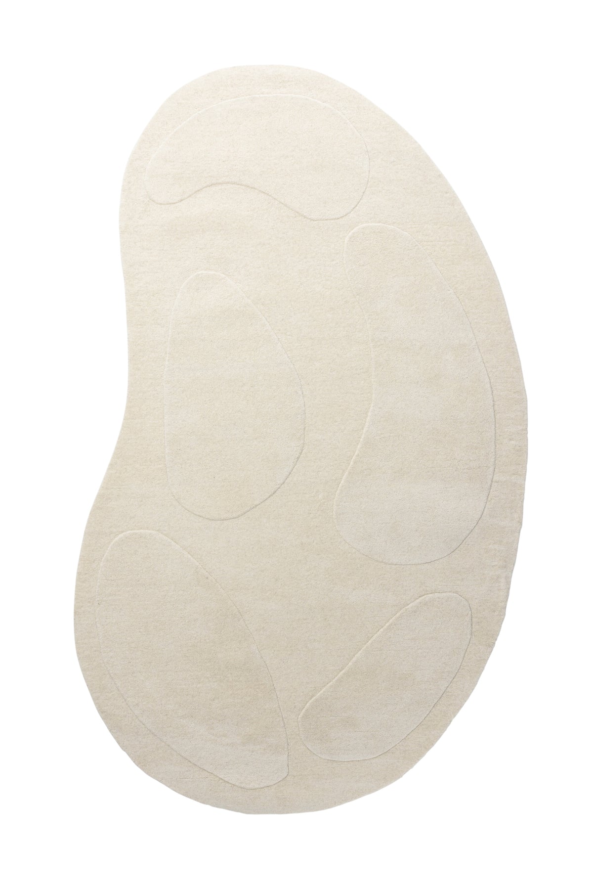 Enard Teppich in Weiss präsentiert im Onlineshop von KAQTU Design AG. Teppich ist von Venture Home