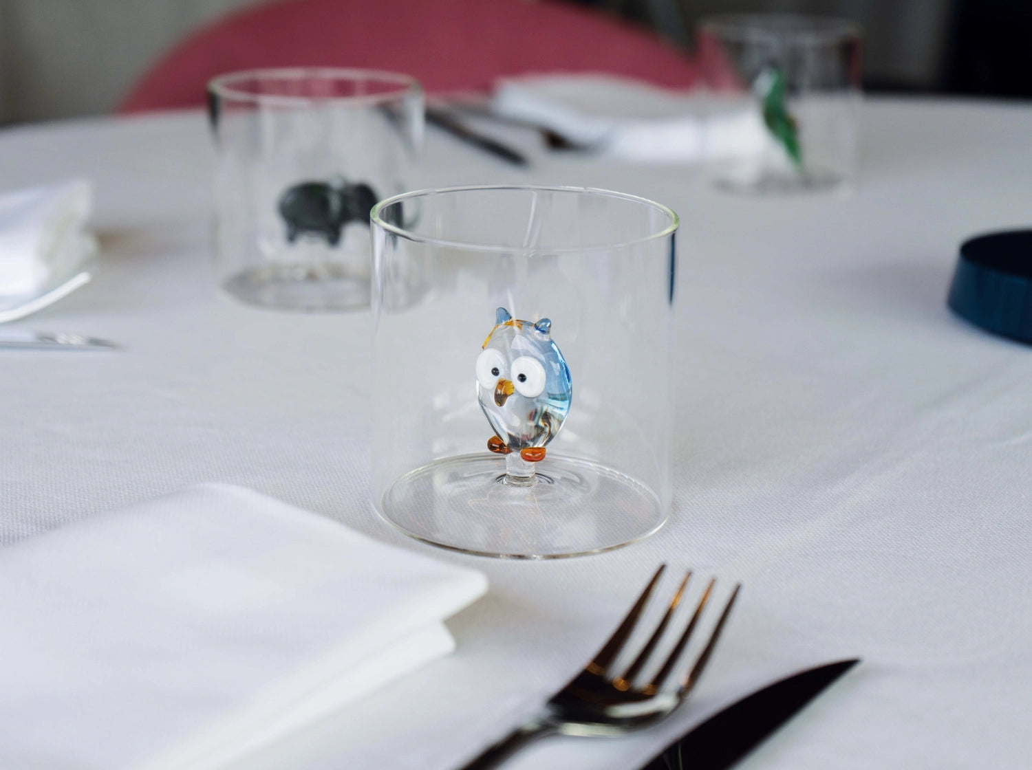 Hochwertiges 250 ml Borosilikatglas mit charmantem Eulenmotiv von Easy Life. Ideal für jeden Anlass, langlebig und ein echter Blickfang!