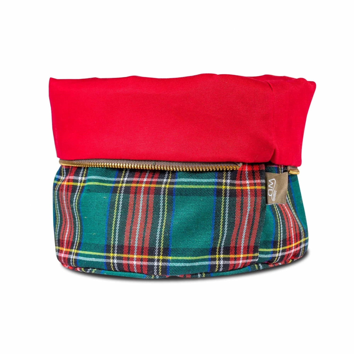 Entdecken Sie die beheizbare Brottasche aus Baumwolle (20cm) von Easy Life. Hält Ihr Brot warm und frisch, ideal für den Tisch! Kariert in grün.