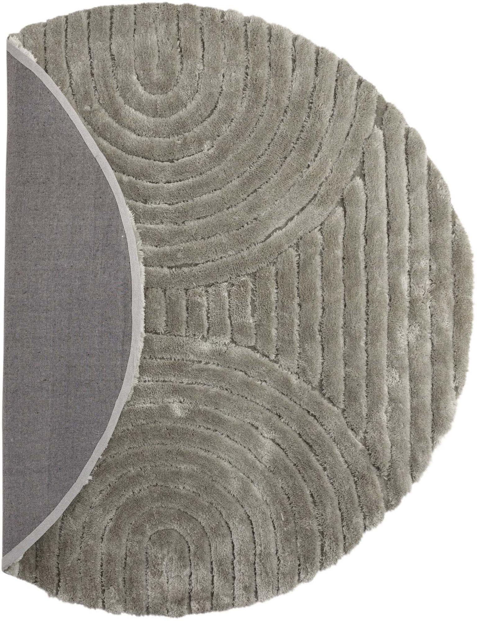 Entdecken Sie den Niklas Teppich von Venture Home: Ein eleganter, pflegeleichter Polyester-Teppich mit ansprechendem Rippenmuster in warmem Greige, perfekt für jedes Zuhause.