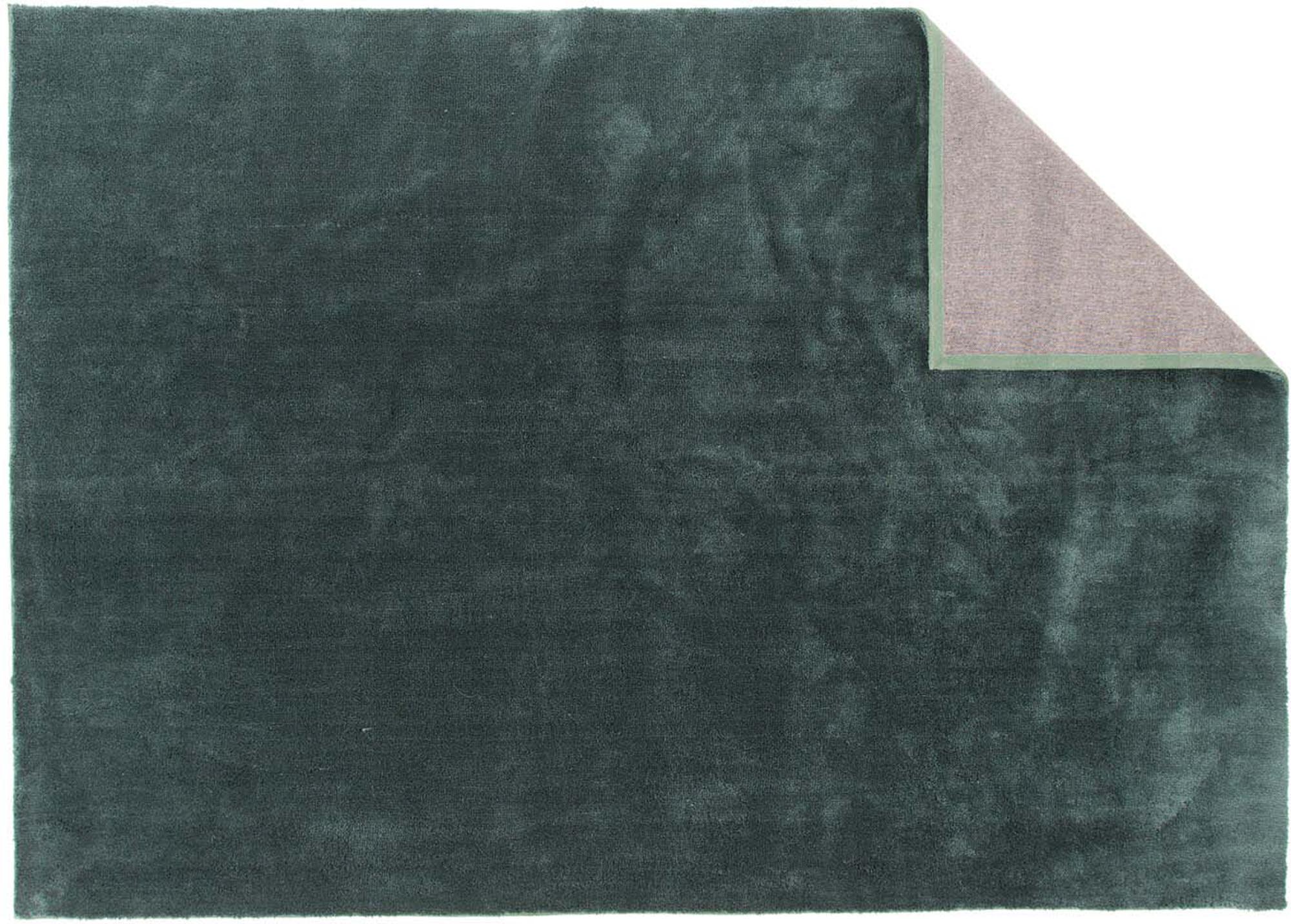 Wunderteppich in Grün präsentiert im Onlineshop von KAQTU Design AG. Teppich ist von Venture Home