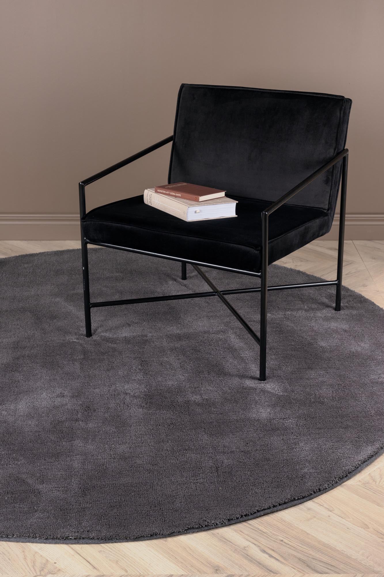 Wunderteppich in Dunkelgrau präsentiert im Onlineshop von KAQTU Design AG. Teppich ist von Venture Home