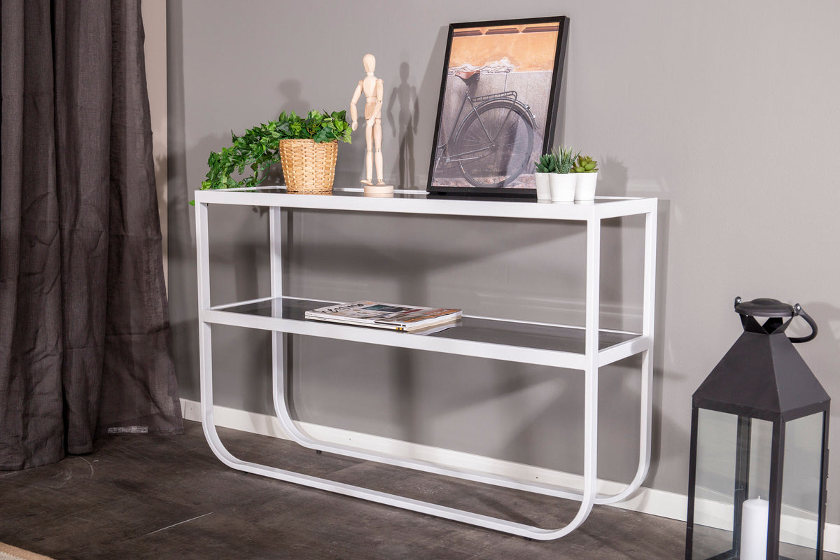 Rocker Beistelltisch in Weiss präsentiert im Onlineshop von KAQTU Design AG. Beistelltisch ist von Venture Home