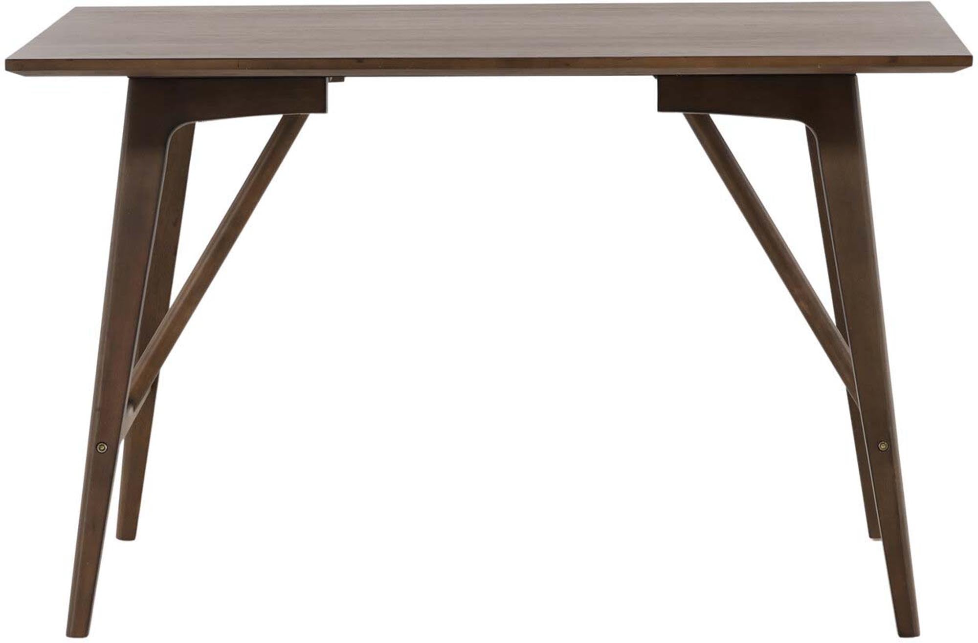 Eleganter Kaseindon Tisch von Venture Home mit runder Form und robuster Gummiholz-Oberfläche für gesellige Essmomente.