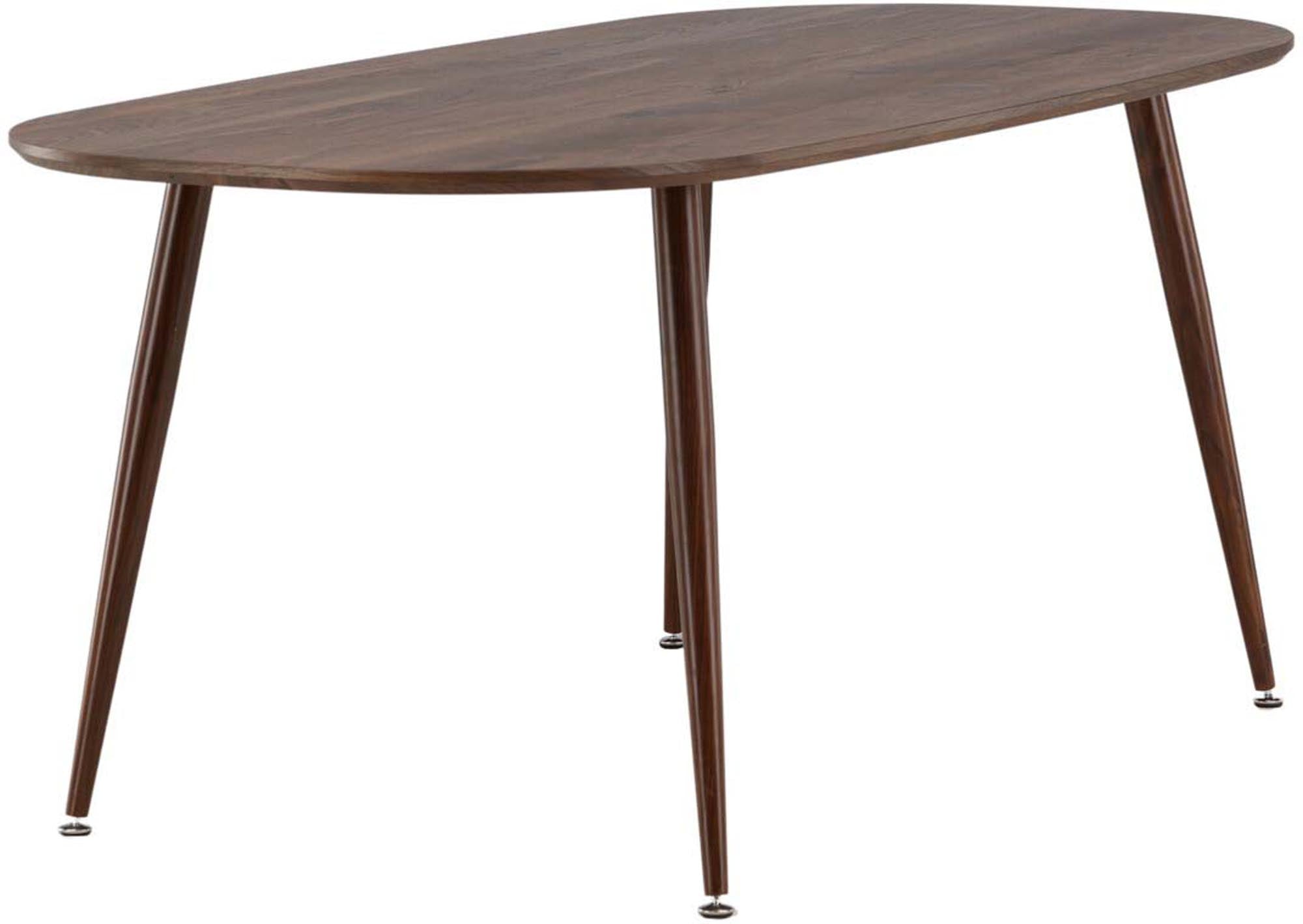 Sanford Esstisch von Venture Home: 180x90x75 cm, elegantes MDF-Design, stabile Metallbeine, perfekt für Familienessen und stilvolle Einrichtung.