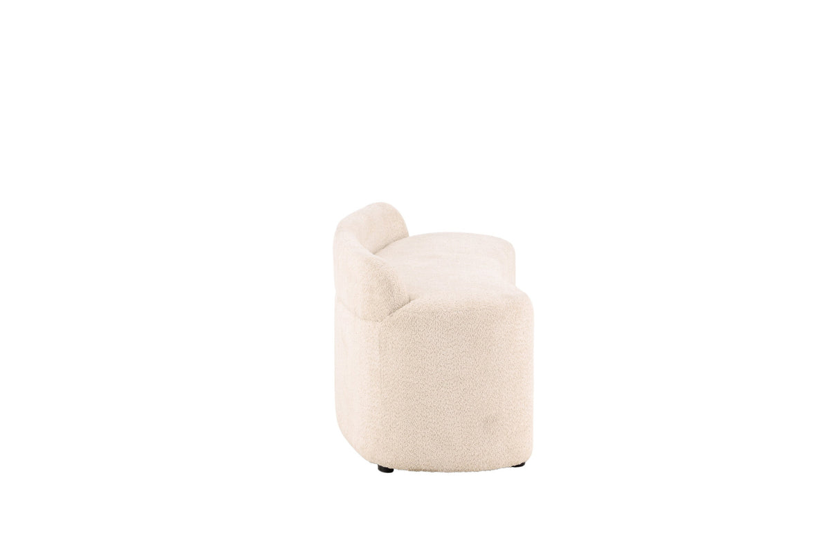 Pocatello Sofa in Weiss präsentiert im Onlineshop von KAQTU Design AG. 2er Sofa ist von Venture Home