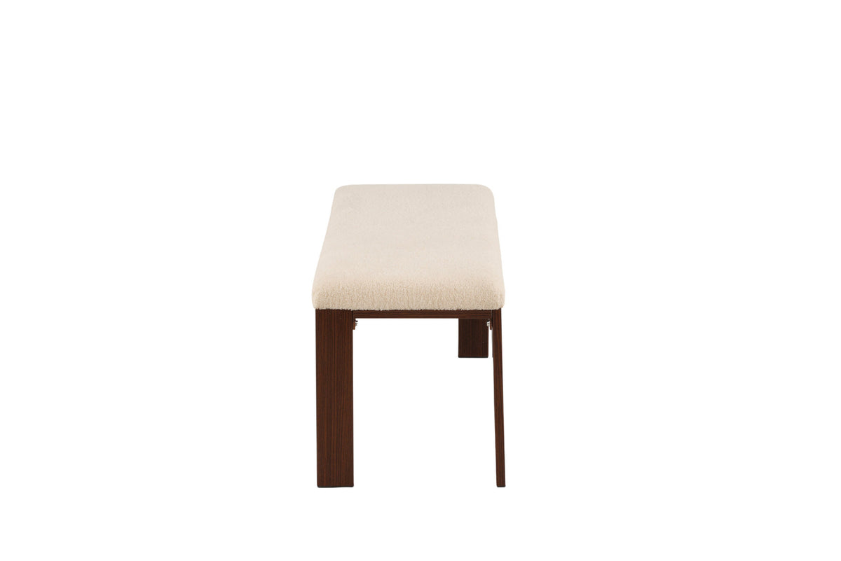 Chester Bank in Weiss präsentiert im Onlineshop von KAQTU Design AG. Sitzbank ist von Venture Home