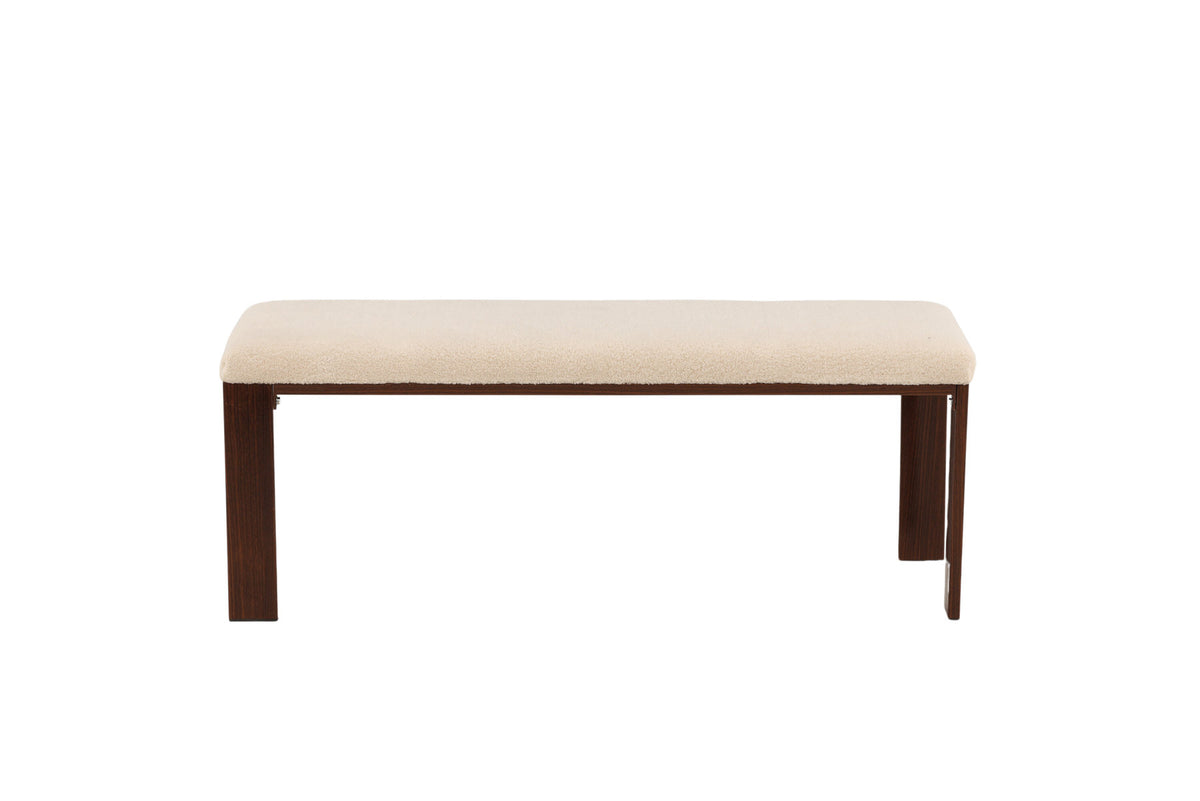 Chester Bank in Weiss präsentiert im Onlineshop von KAQTU Design AG. Sitzbank ist von Venture Home