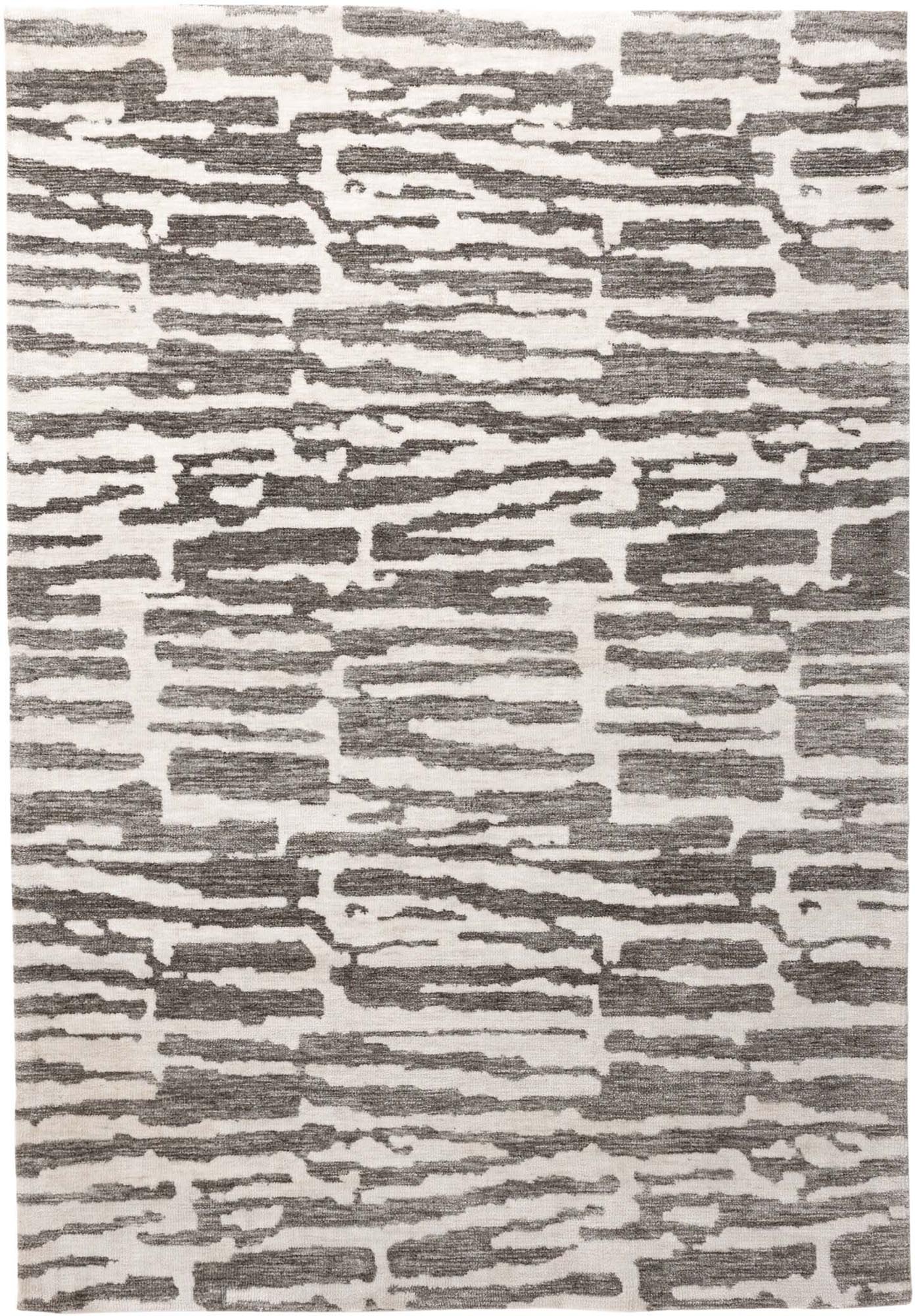 Milos Teppich in Grau präsentiert im Onlineshop von KAQTU Design AG. Teppich ist von Venture Home