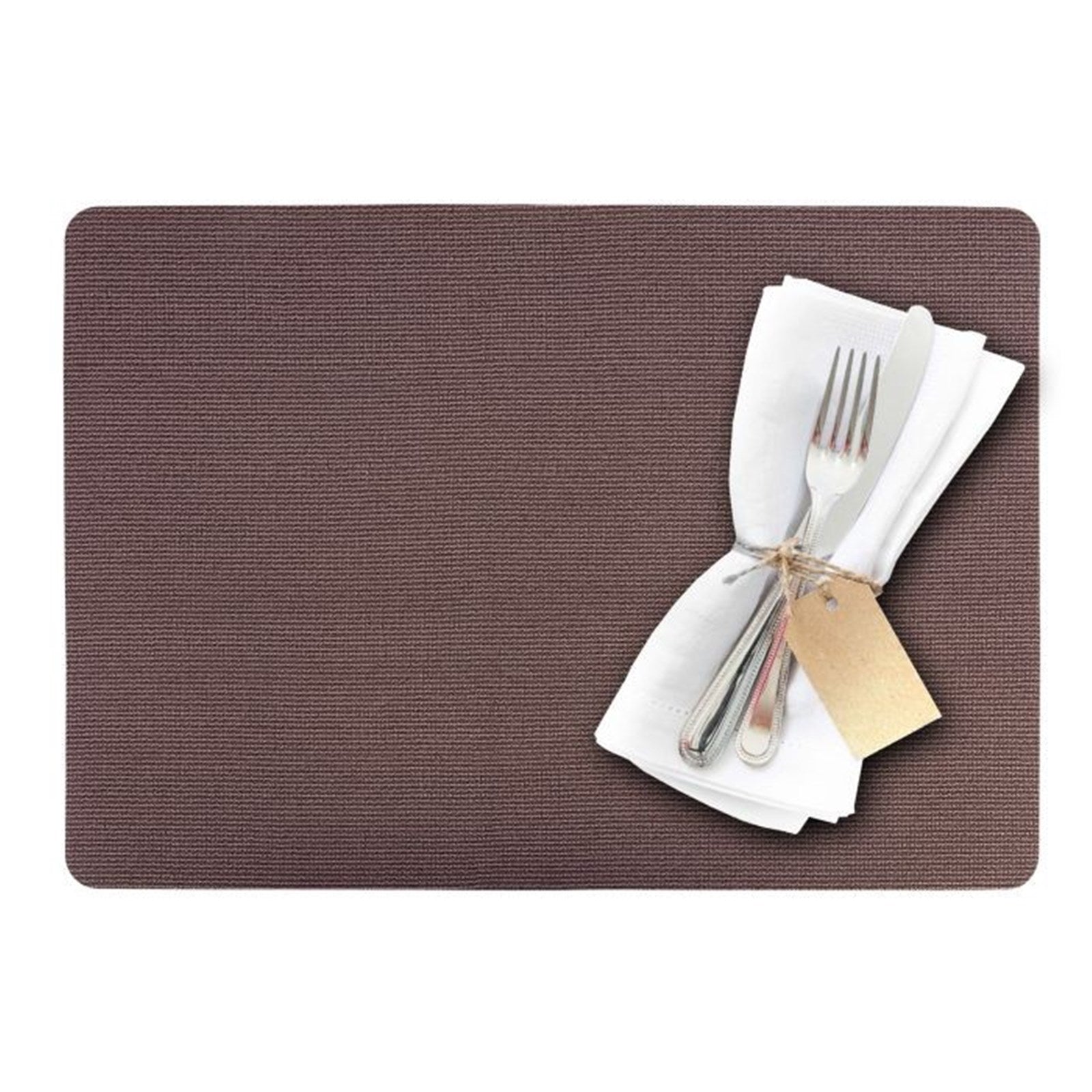 Das Tischset Terra von Westmark in Braun (43x30cm) kombiniert Eleganz und Funktionalität für Ihre Tischdekoration und Schutz.