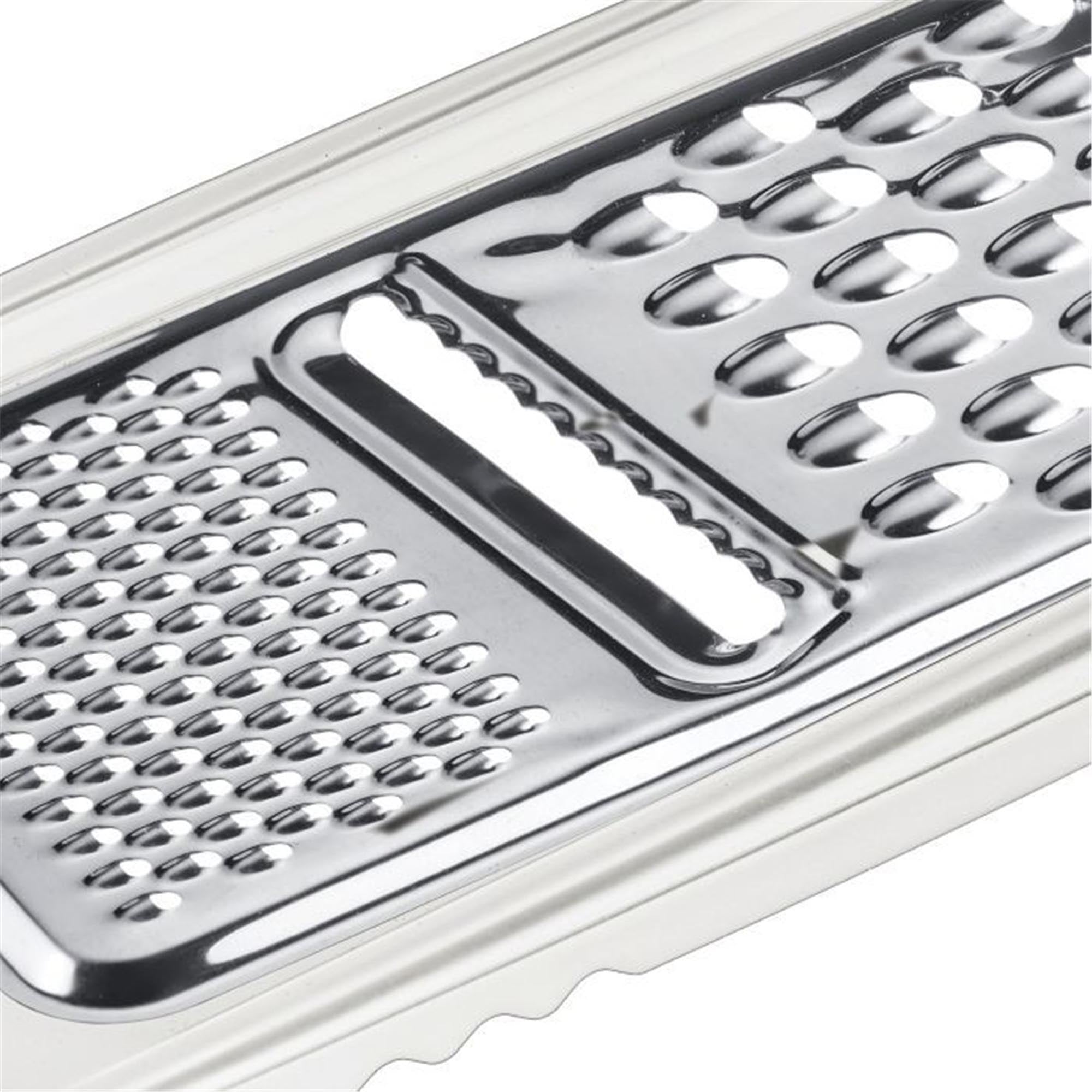 Die Westmark Universalreibe 3 in 1 (32,5x12,5 cm) bietet vielseitige Einsatzmöglichkeiten mit drei Reibeflächen für präzises Arbeiten.