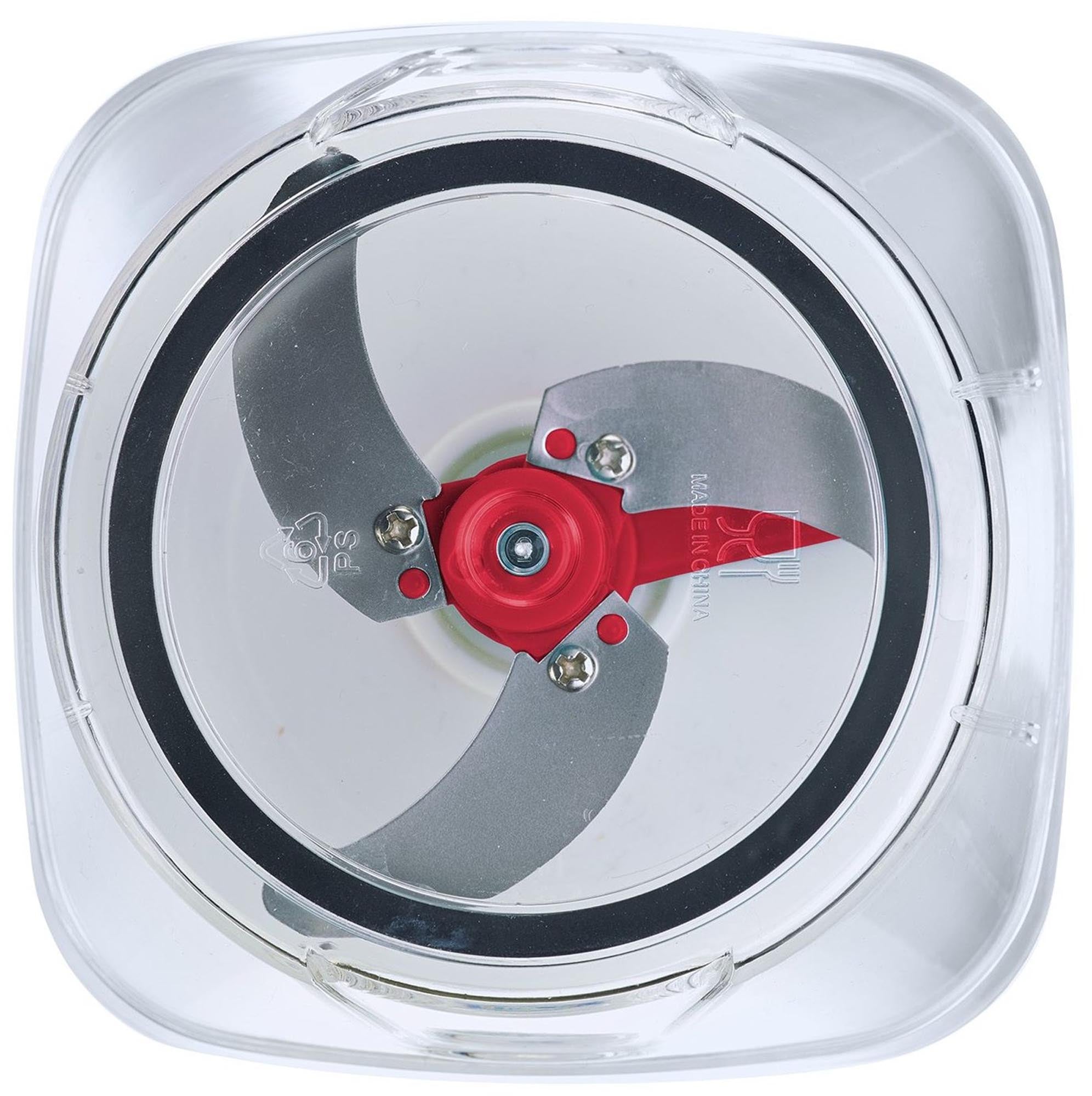 Praktischer Multi-Schneider mit Seilzug, 450 ml, ideal zum Zerkleinern von Zutaten, kompakt und einfach zu bedienen.