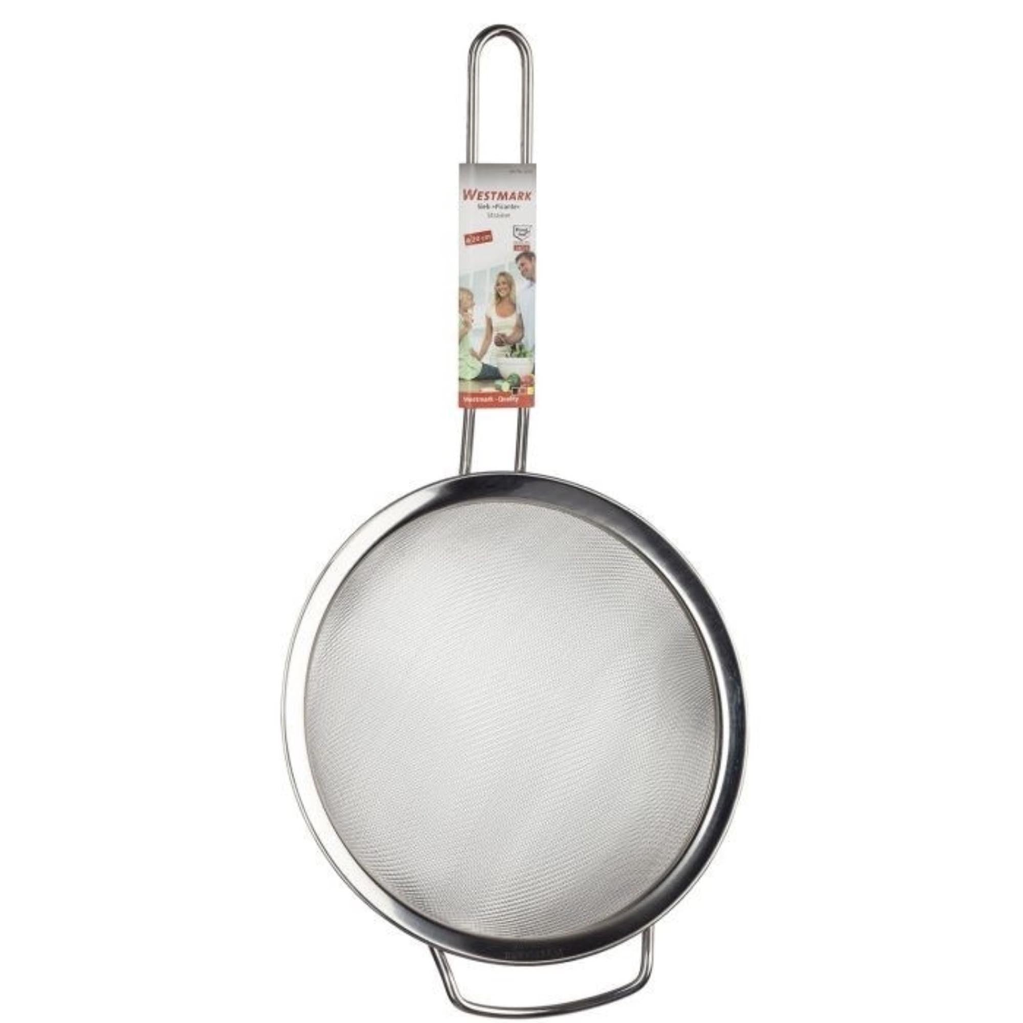 Das Sieb Picante von Westmark, 20 cm, ist ein robustes Küchenwerkzeug, ideal für vielseitige Anwendungen in der Küche.