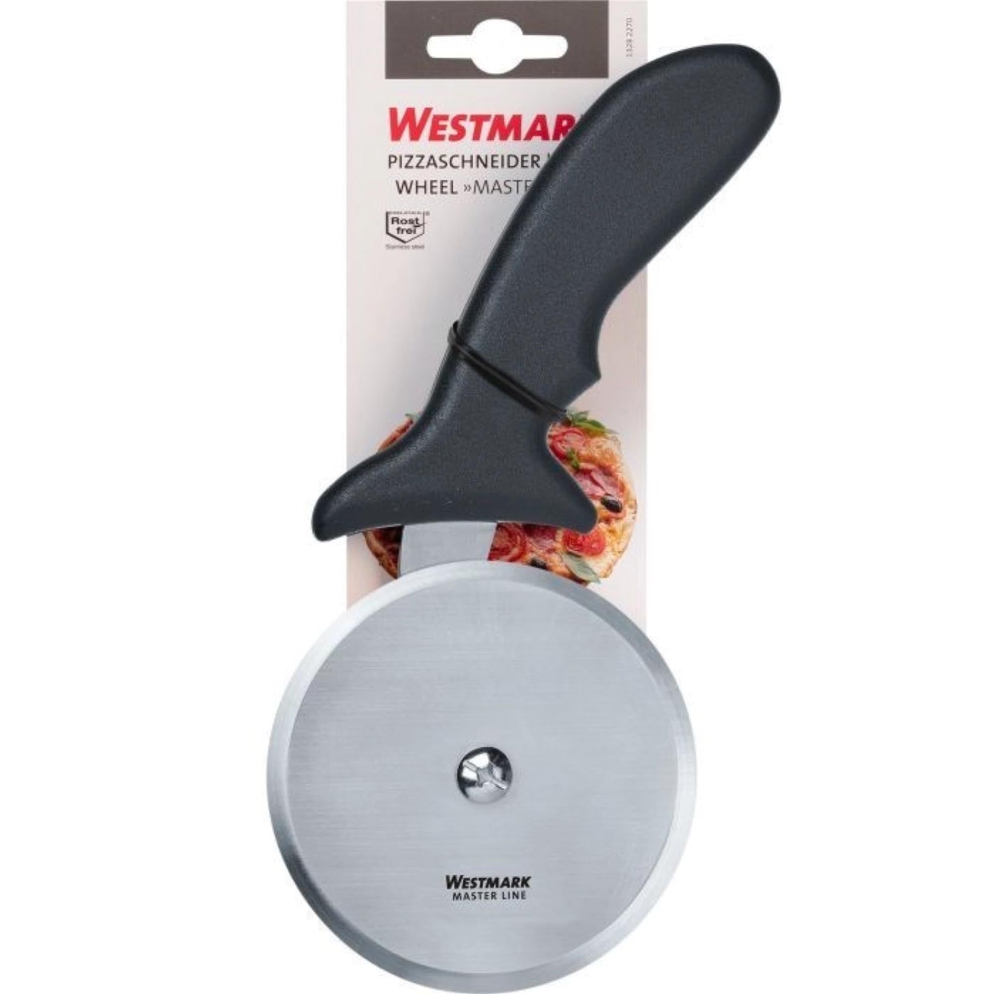 Effizienter Pizzaschneider Master Line von Westmark, perfekt für präzises Schneiden von Pizza und Teigwaren.