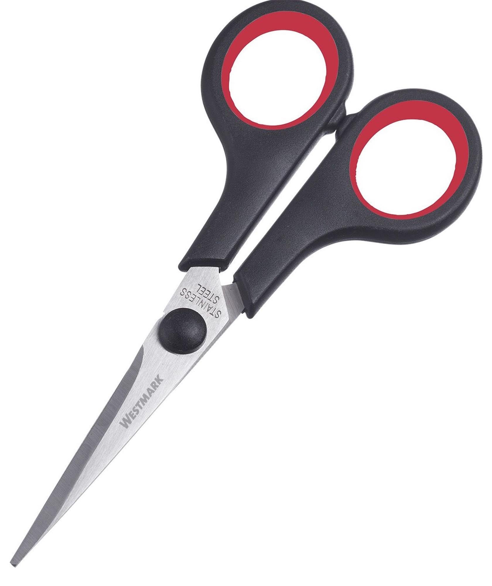 Praktische Bastelschere von Westmark, 14 cm, ideal für präzises Schneiden bei Bastelarbeiten, ergonomisch und langlebig.