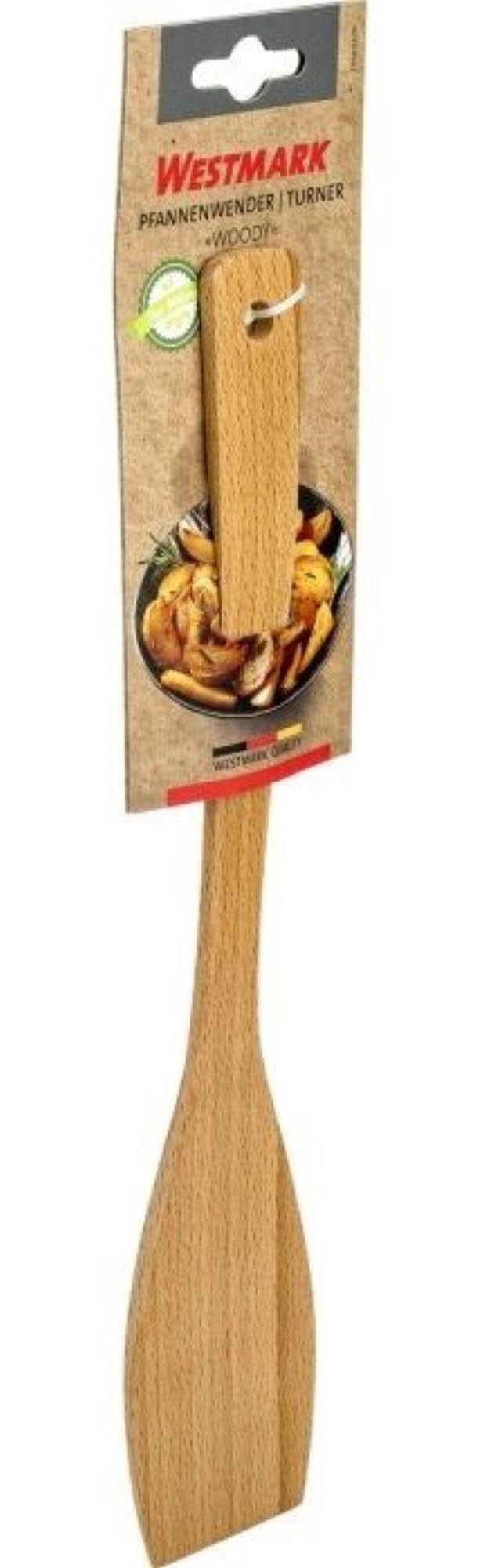 Pfannenwender Woody, 30cm, aus Holz, perfekt für beschichtete Pfannen, robust, langlebig und schonend für Ihre Küchenutensilien.