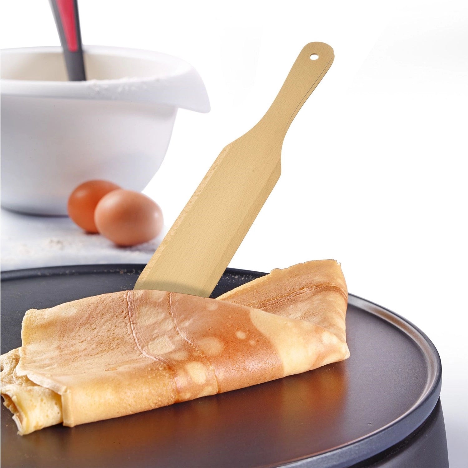 2-PC. Régler le distributeur de spatule et de pâte à crêpes Woody