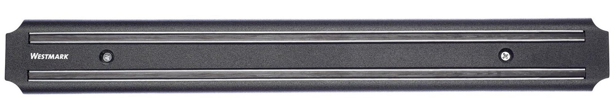 Magnetische Messerleiste von Westmark in elegantem Schwarz, ideal zur sicheren und stilvollen Aufbewahrung Ihrer Messer.