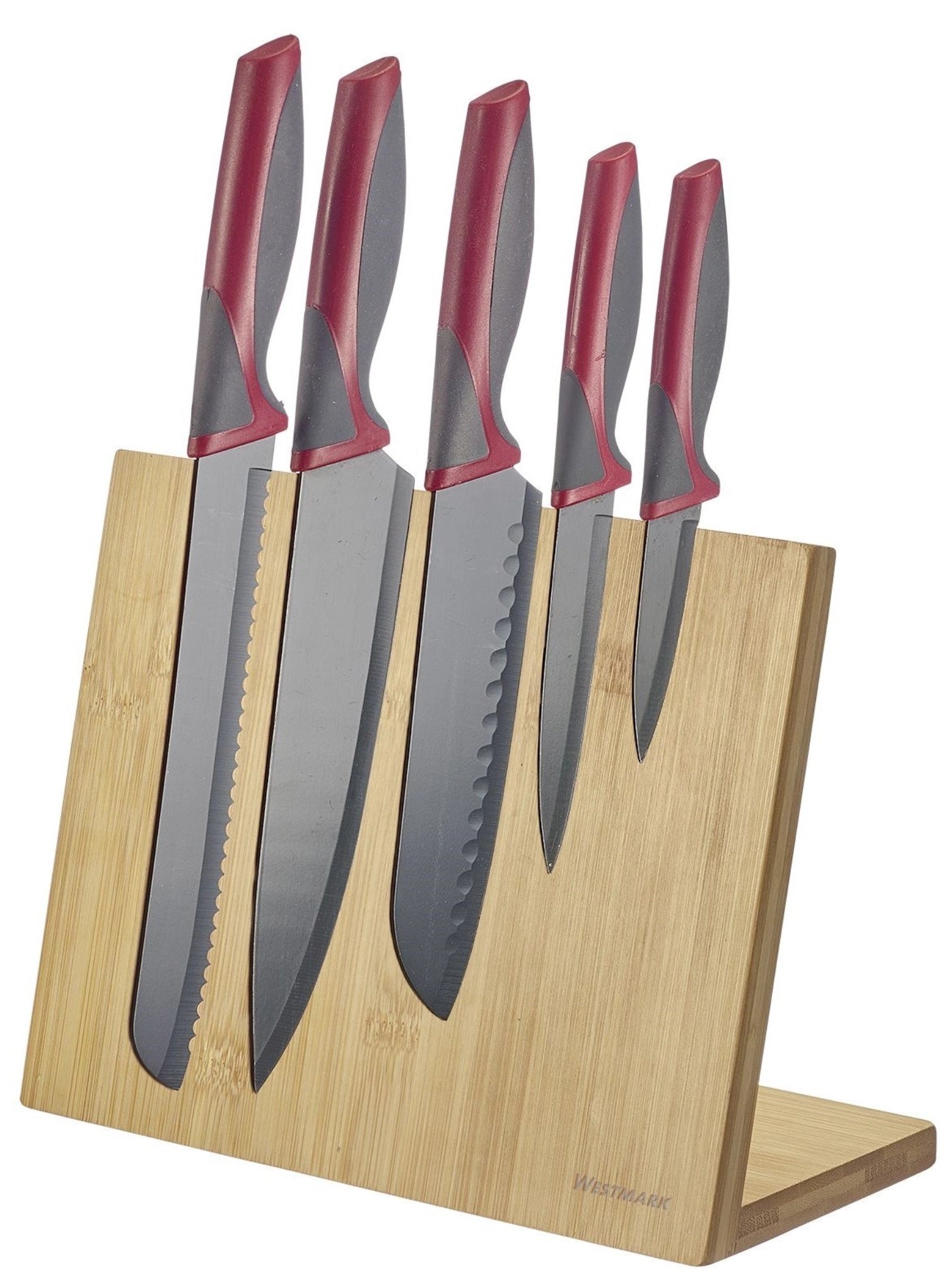 Magnetico a blocchi di coltello, bambù