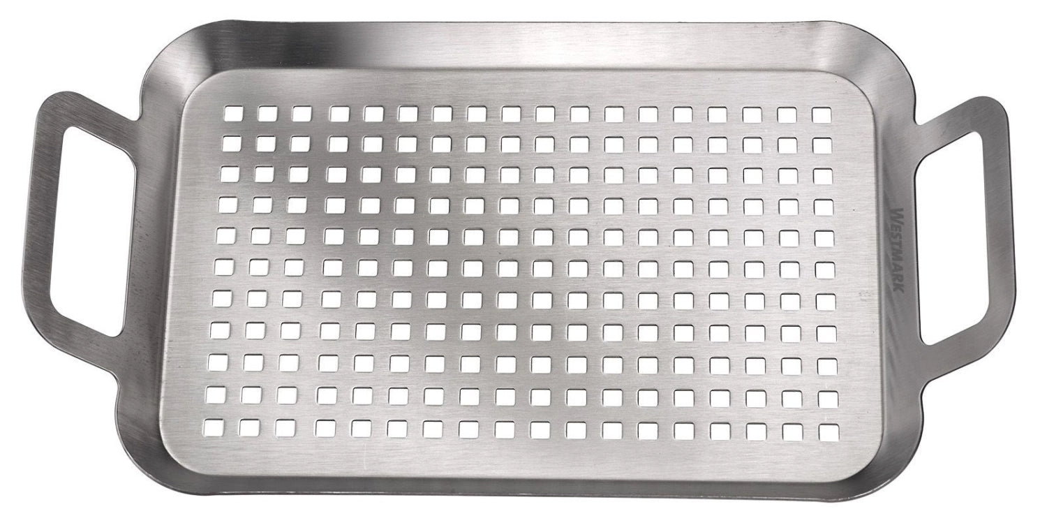 Grill Pan Flat, Piccola, acciaio inossidabile