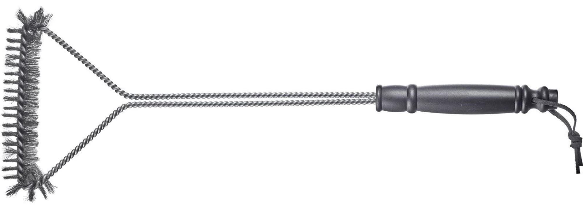 Grillbürste aus Edelstahl mit langem Griff von Westmark, perfekt für die effektive Reinigung von Grillrosten.