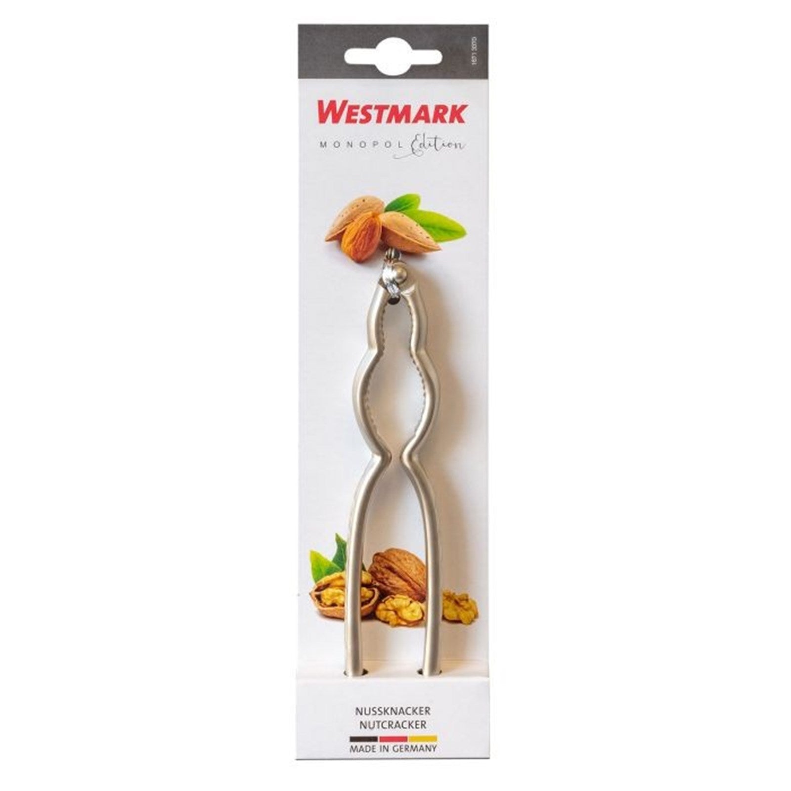Stilvoller Nussknacker von Westmark, Monopol Edition, edelmattiert, robust und ideal für alle Nusssorten, langlebig und hochwertig.