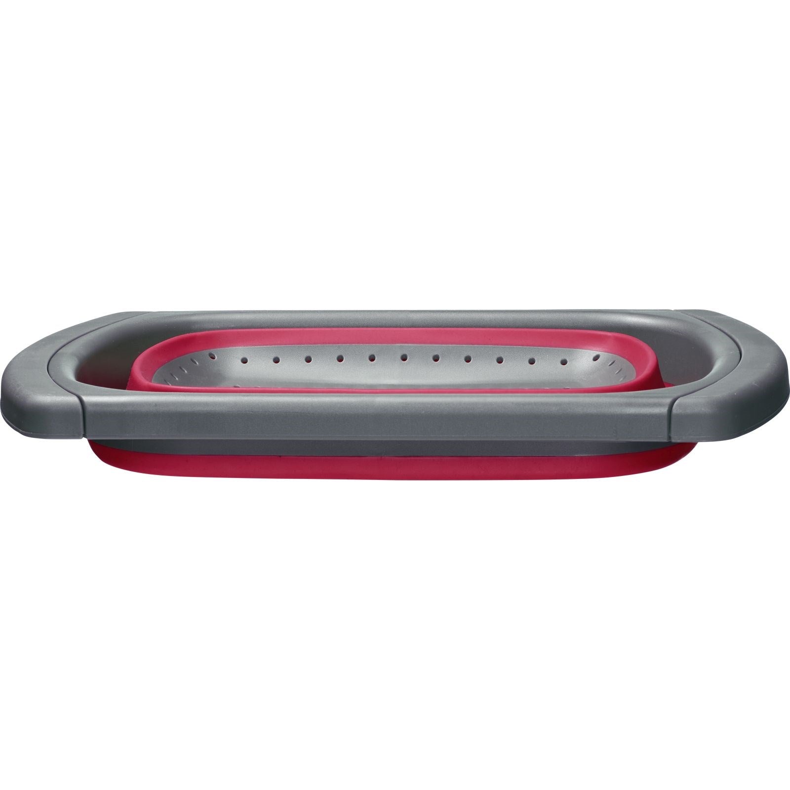 Ausziehbares Abtropfsieb von Westmark, perfekt für Spülen, platzsparend, robust und ideal für vielseitige Küchenanwendungen.