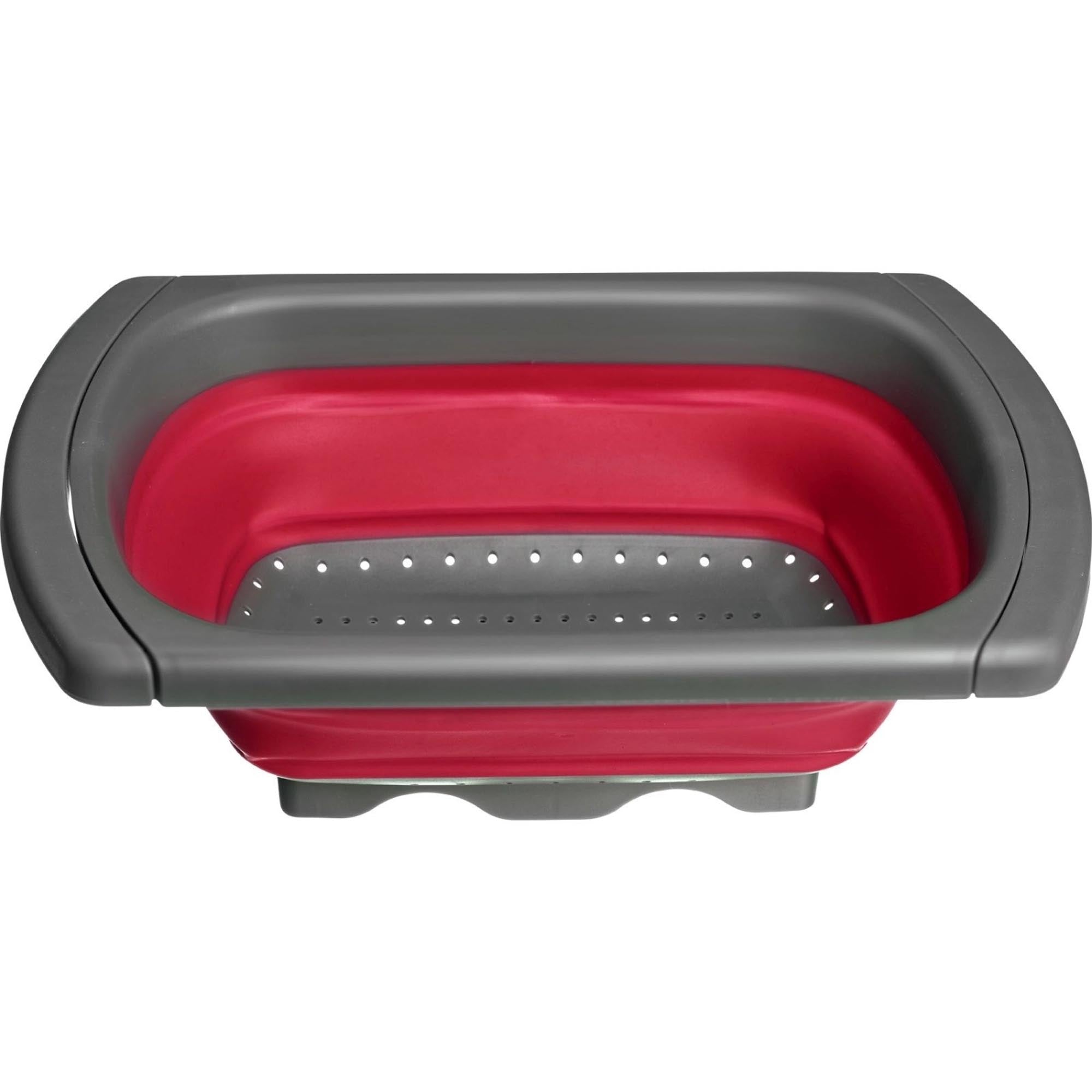 Ausziehbares Abtropfsieb von Westmark, flexibel für Spülen, platzsparend, robust und ideal für vielseitige Anwendungen.