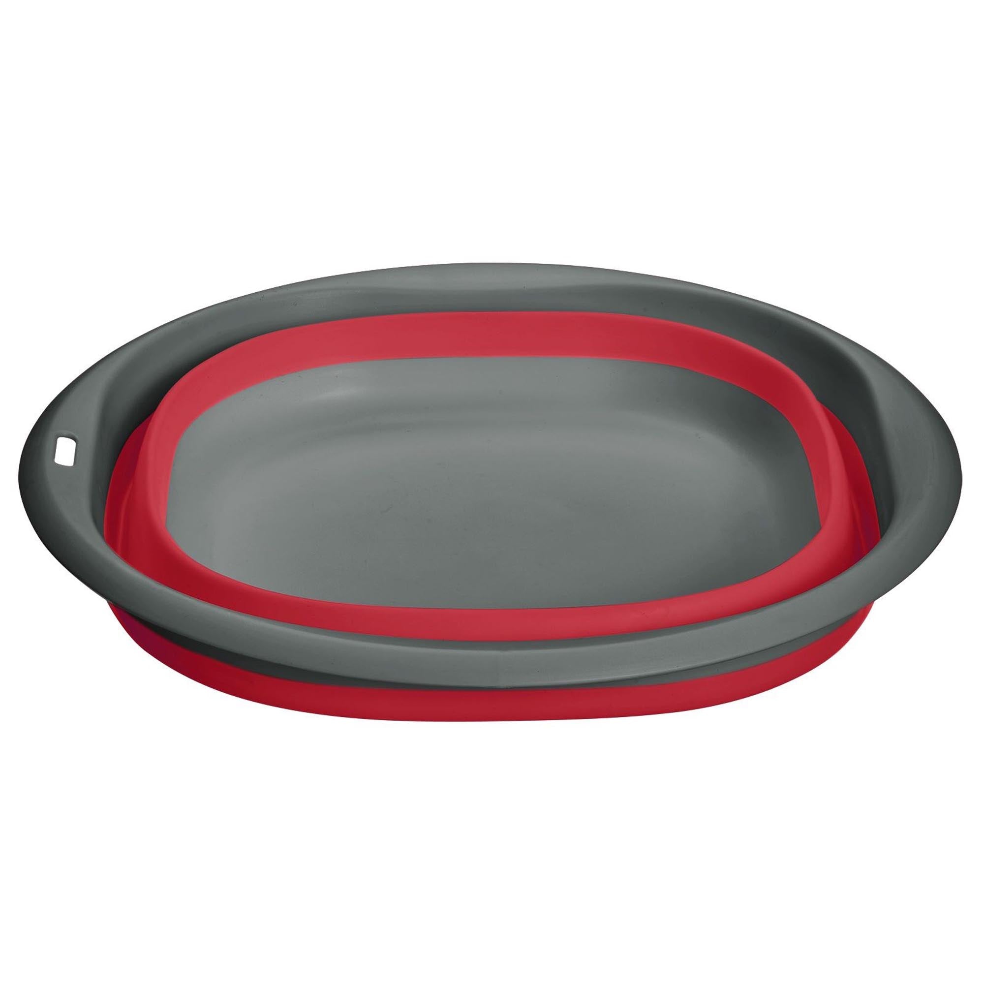 Praktische faltbare Schüssel von Westmark, ideal für Küche und Camping, platzsparend und vielseitig einsetzbar.