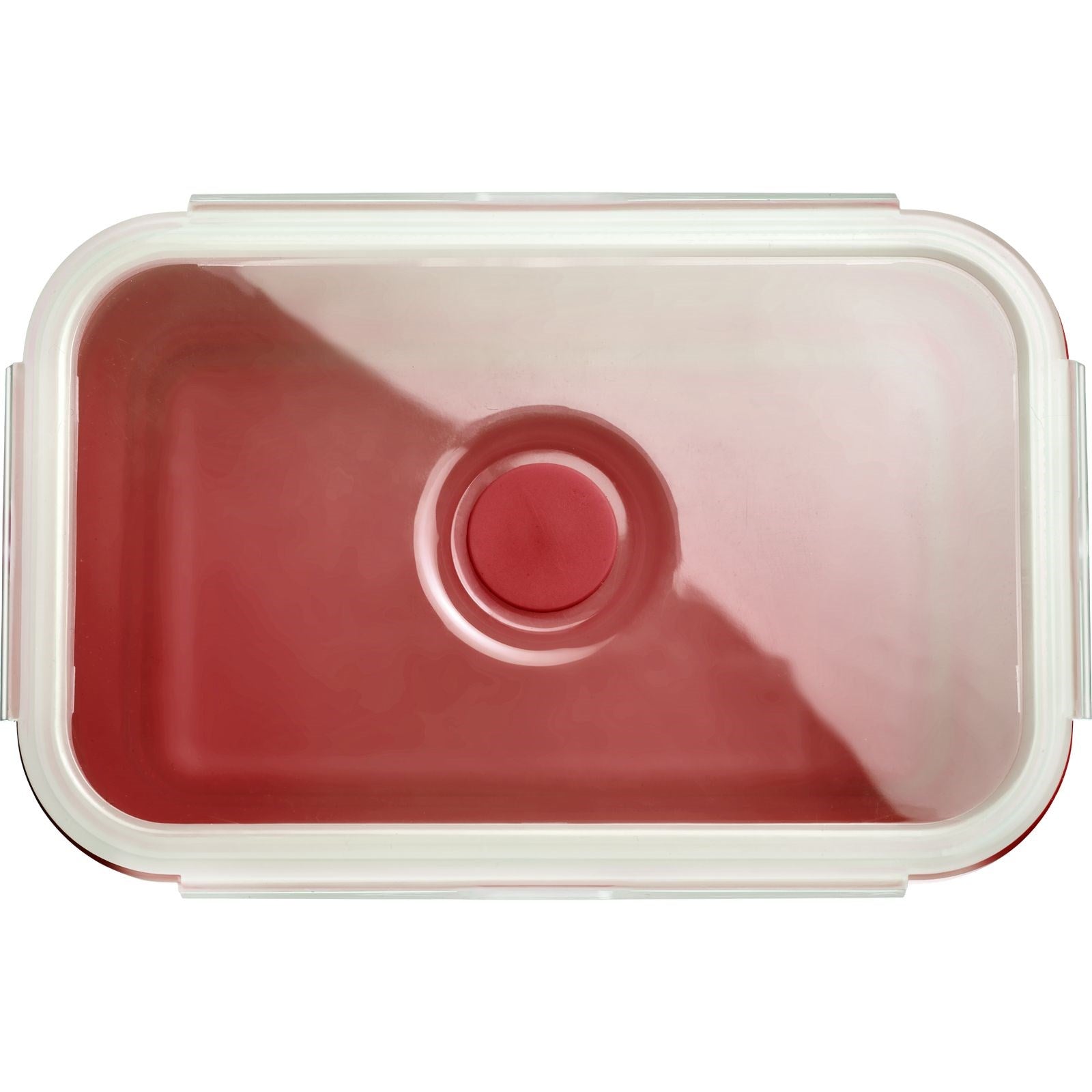 Praktische faltbare Frischhaltedose von Westmark, ideal für platzsparende Aufbewahrung und Frische von Lebensmitteln.