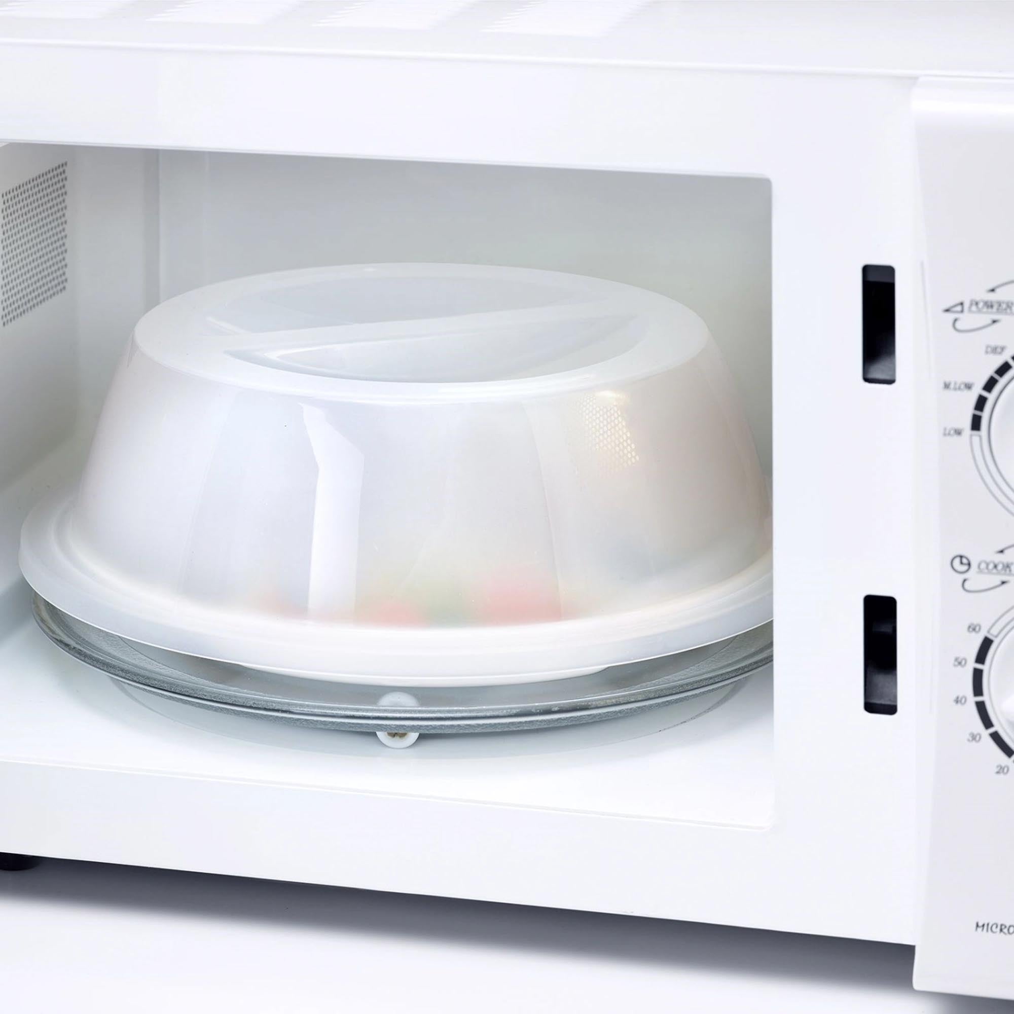 Mikrowellen-Abdeckhaube von Westmark, 27,5 cm, ideal zum Schutz vor Spritzern und zum Erhalt der Speisenfrische.