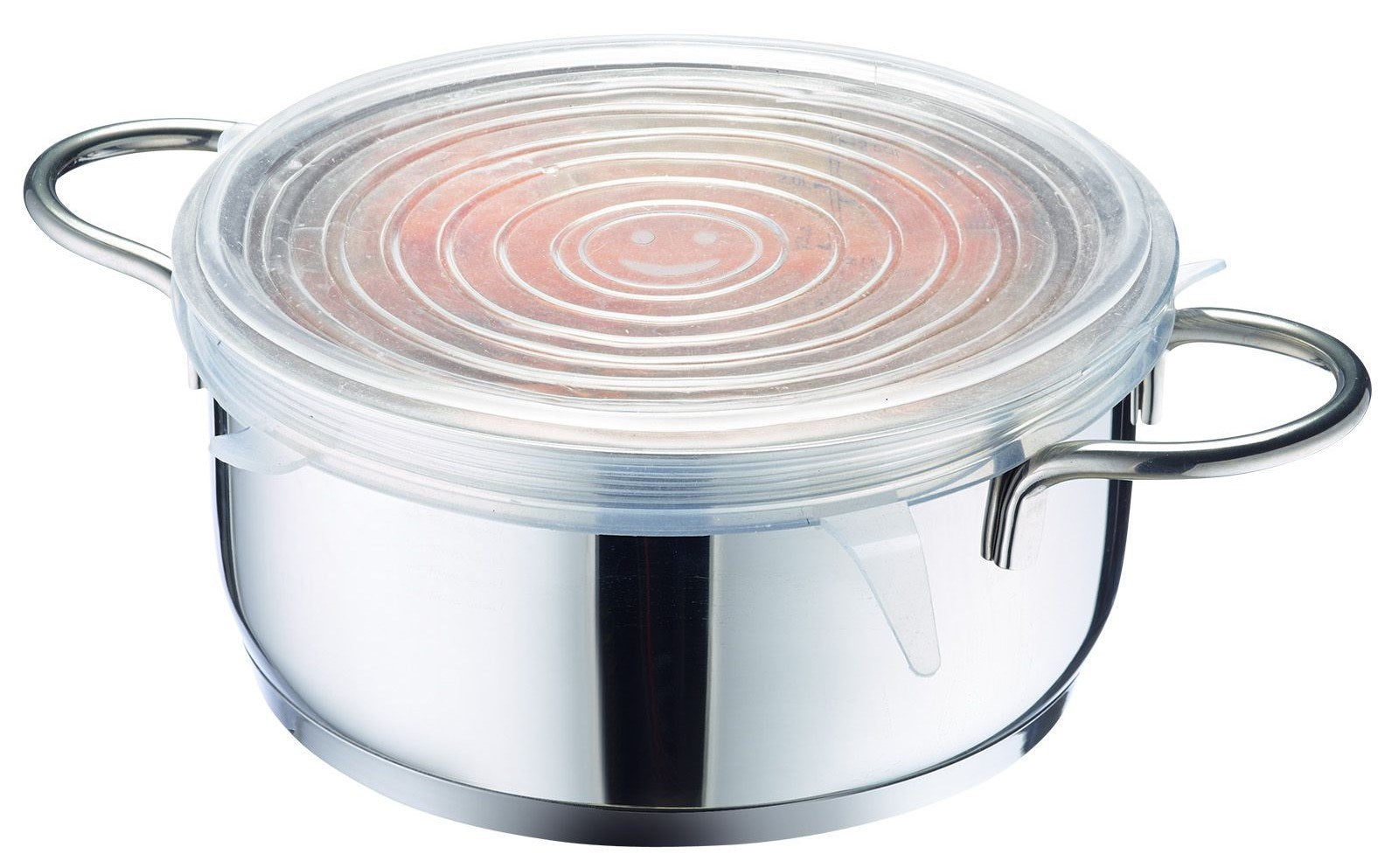 6er Set Silikondeckel von Westmark: Wiederverwendbar, flexibel und langlebig, perfekt für luftdichtes Abdecken von Schüsseln.