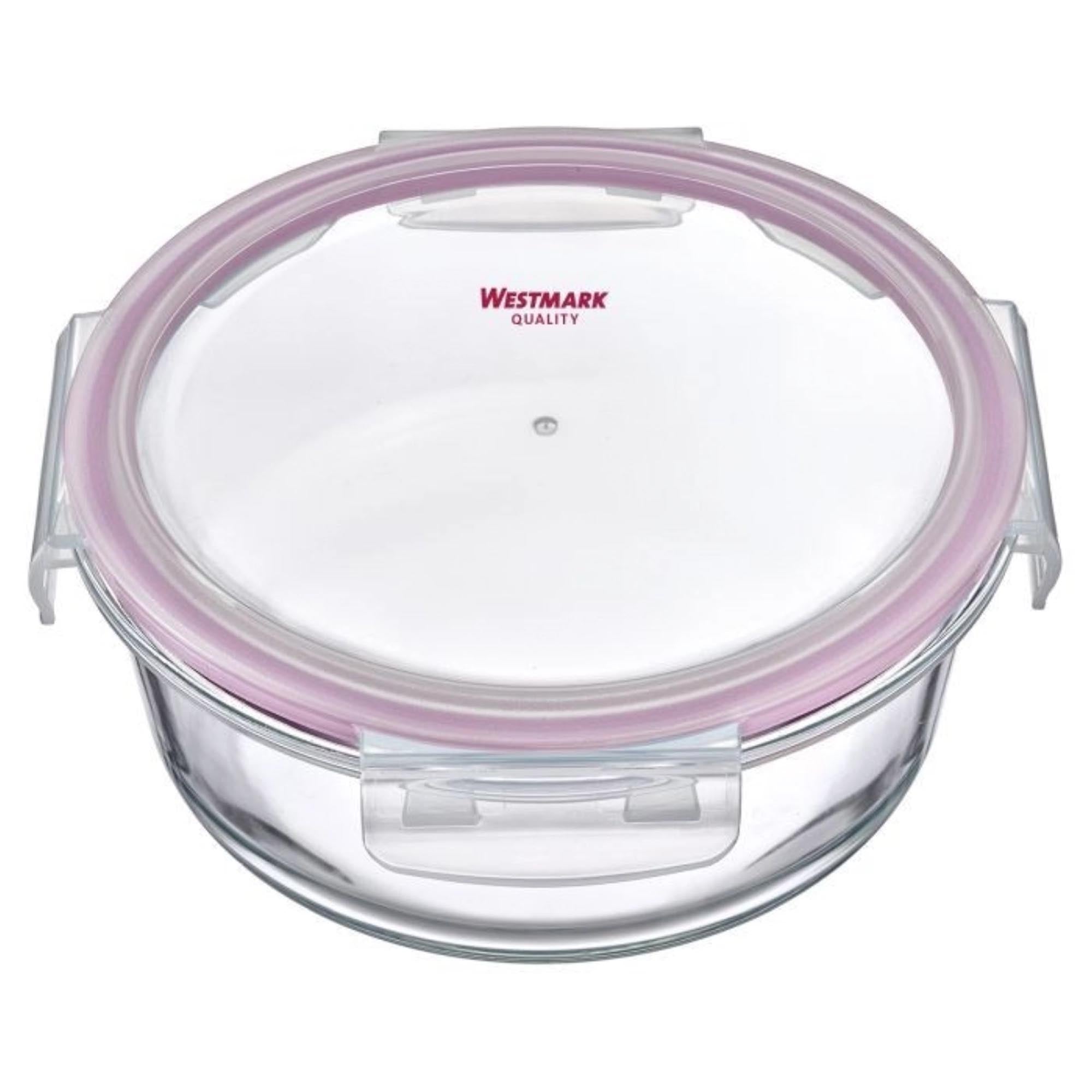 Entdecken Sie die Westmark Glas-Frischhaltedose (950ml) – ideal für frische Lebensmittel, luftdicht, BPA-frei, stapelbar und pflegeleicht.